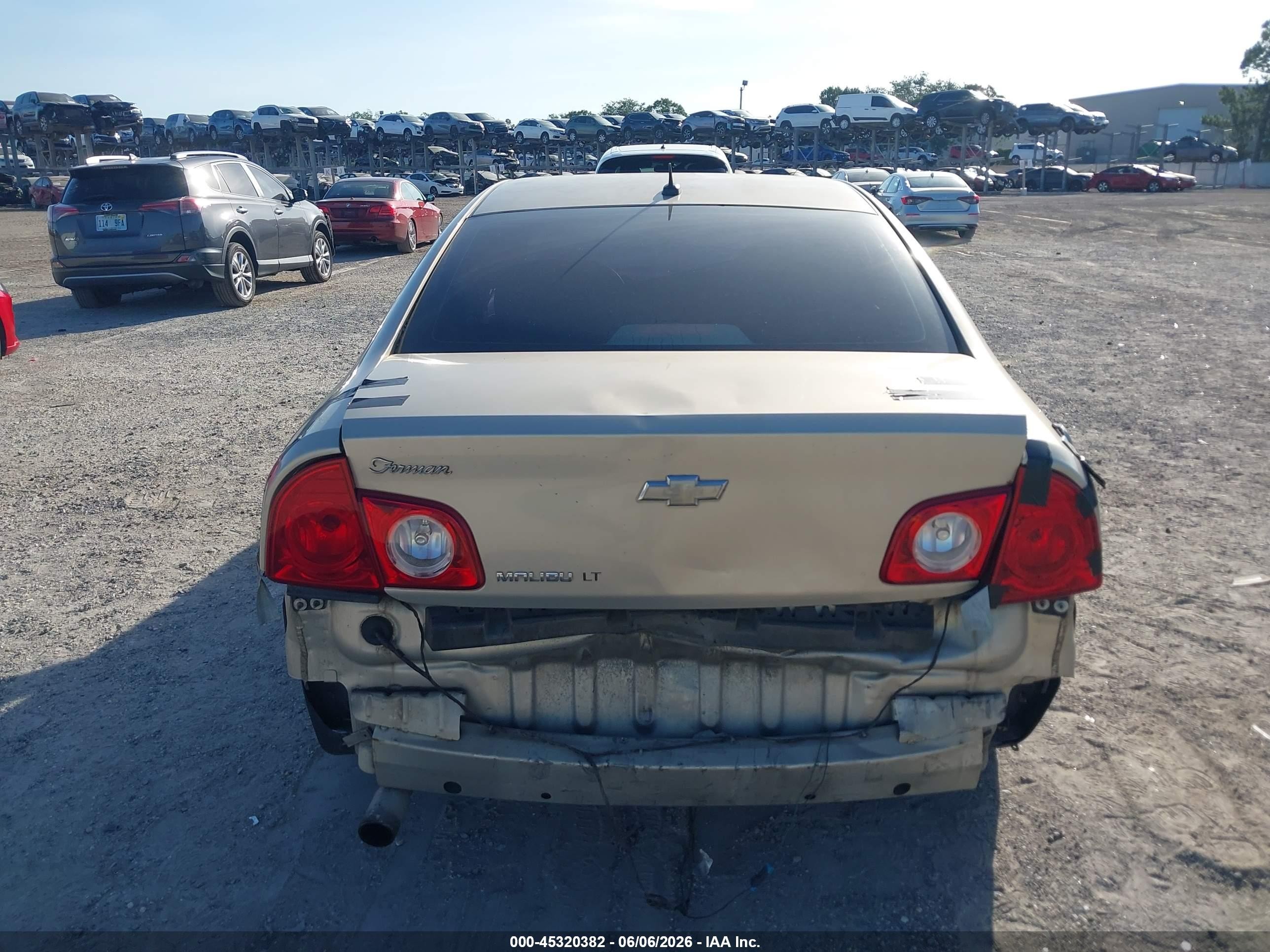 2010 Chevrolet Malibu Lt Gold vin: 1G1ZC5EB5AF144818