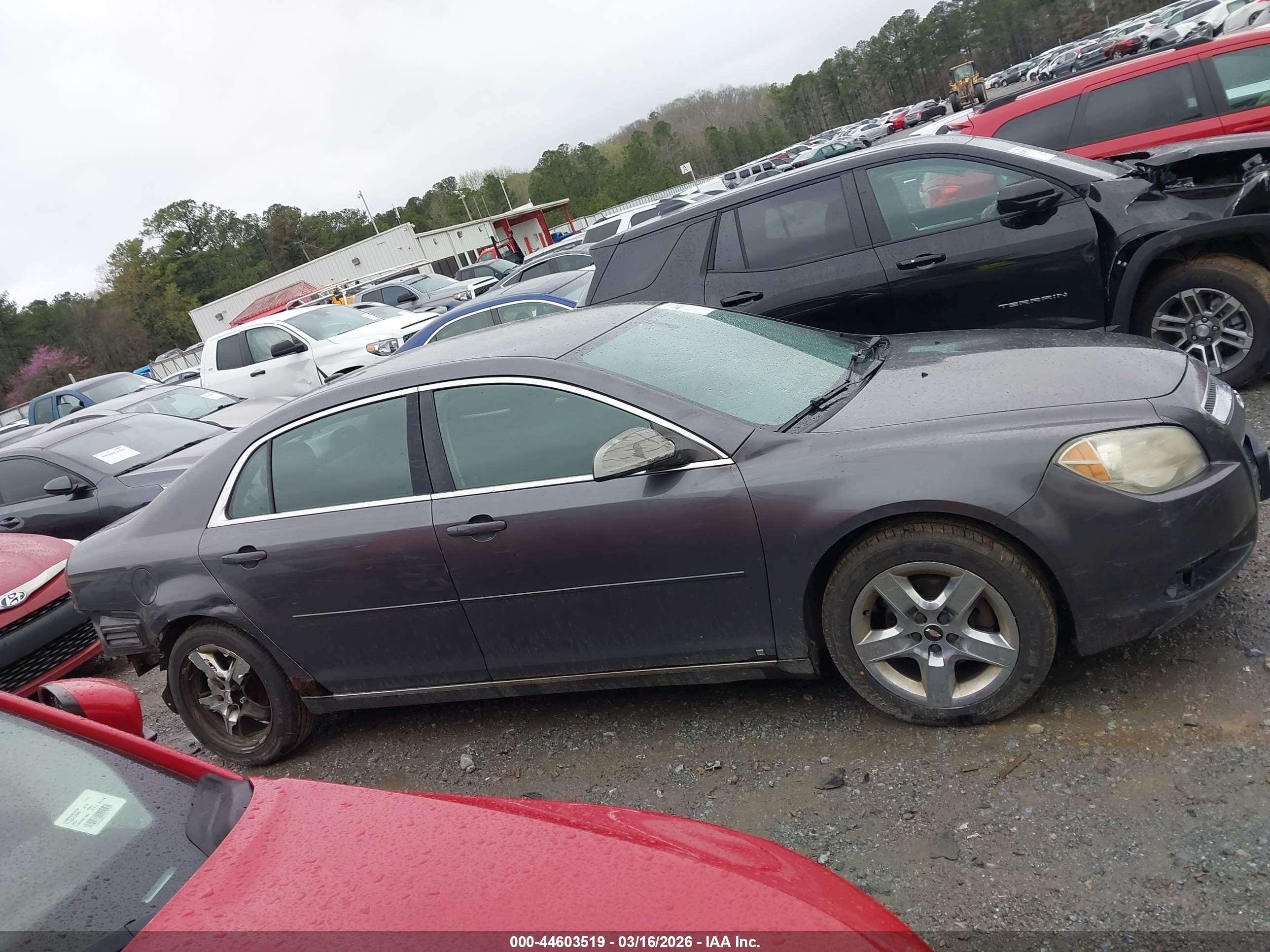 2010 Chevrolet Malibu Lt Gray vin: 1G1ZC5EB6A4109426