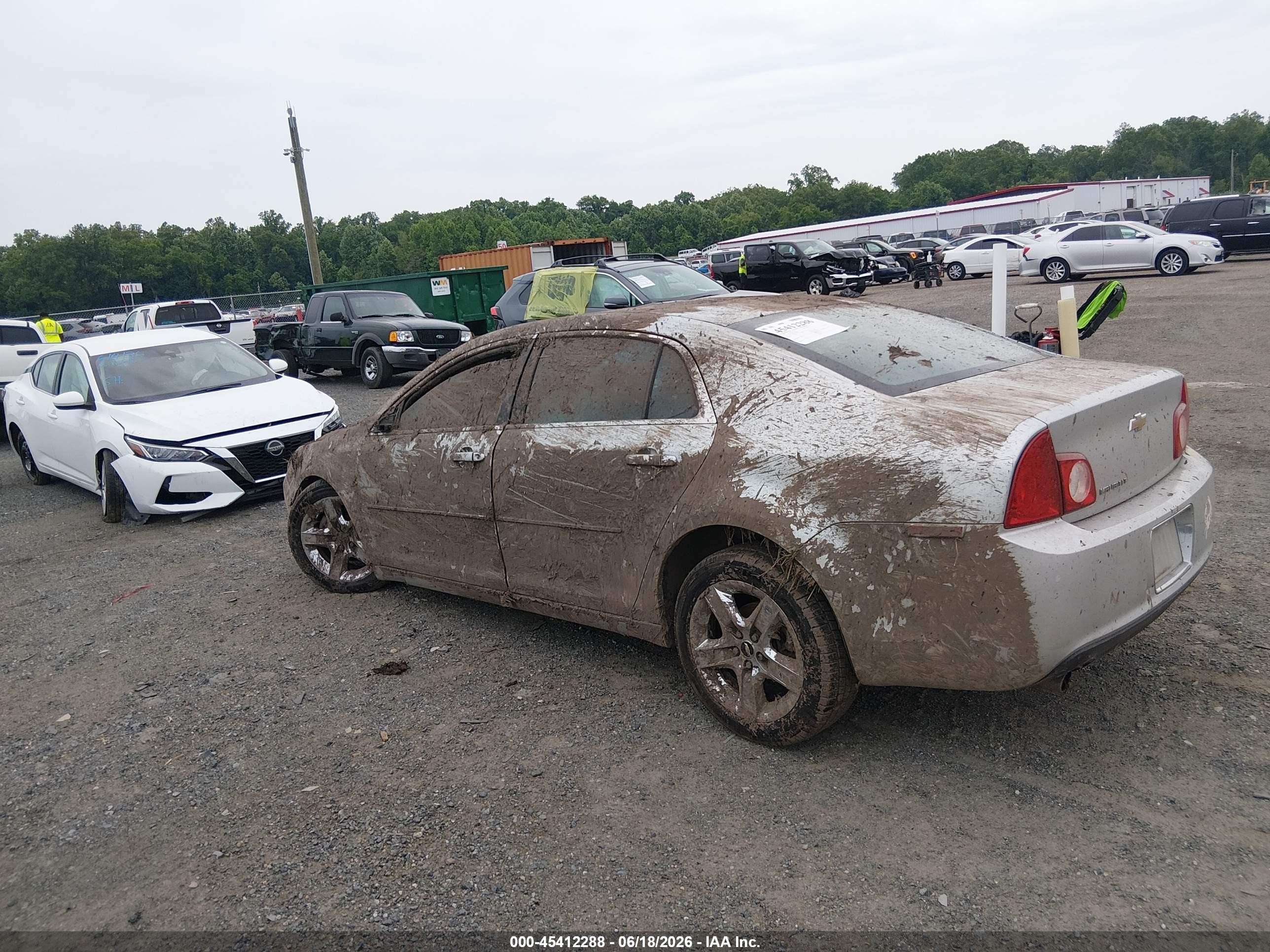 2010 Chevrolet Malibu Lt Gray vin: 1G1ZC5EB6AF290788