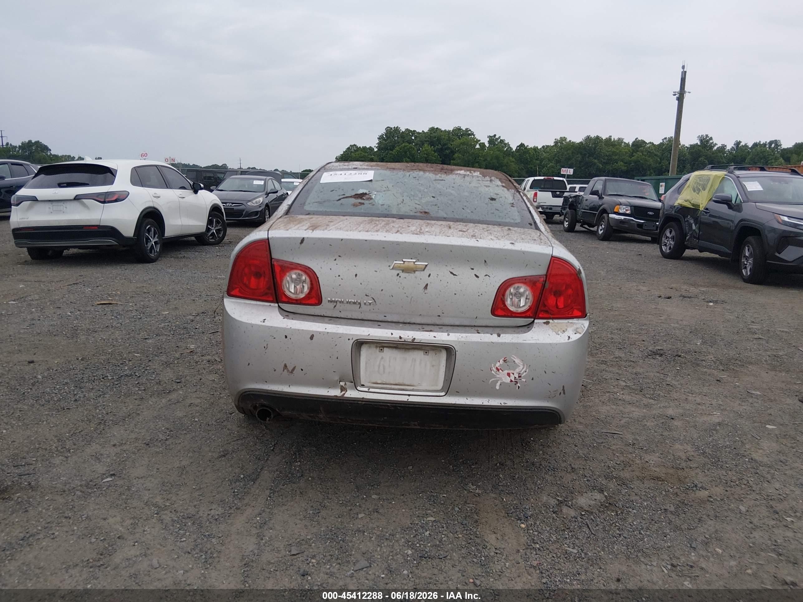 2010 Chevrolet Malibu Lt Gray vin: 1G1ZC5EB6AF290788
