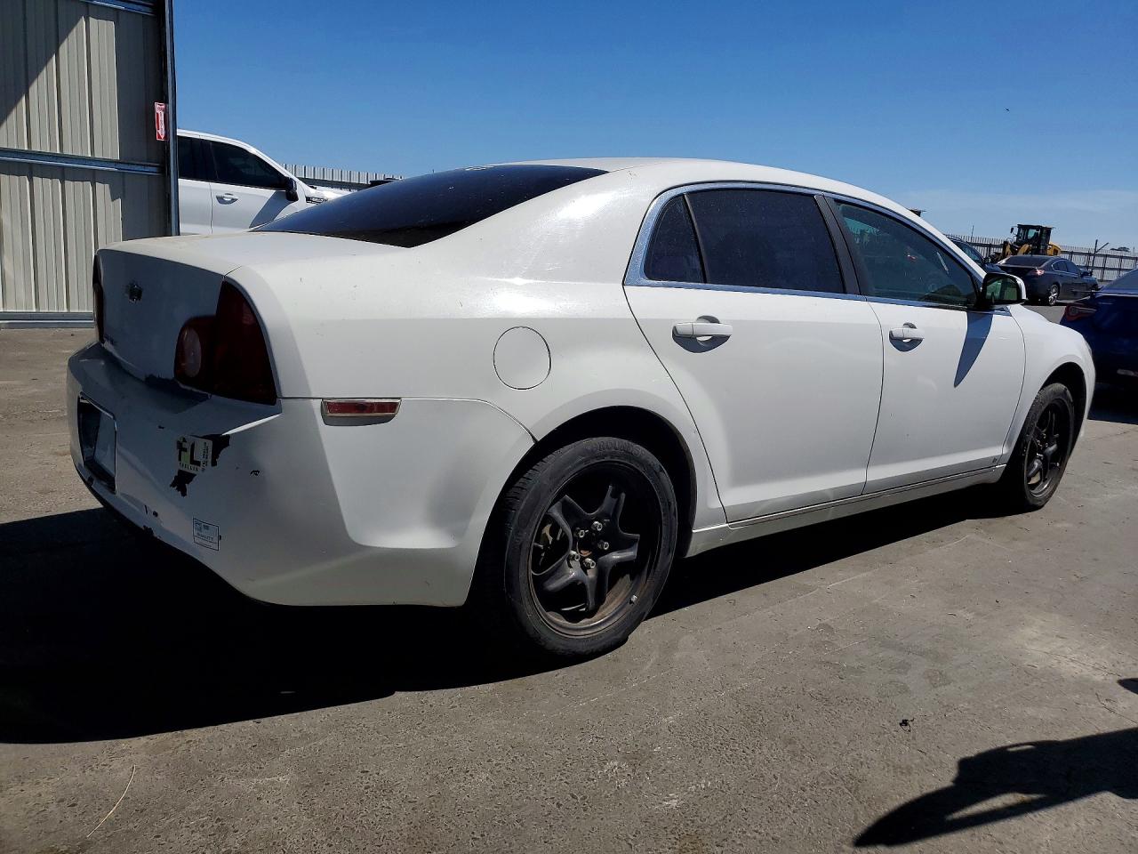 2010 Chevrolet Malibu 1lt White vin: 1G1ZC5EB7A4101268