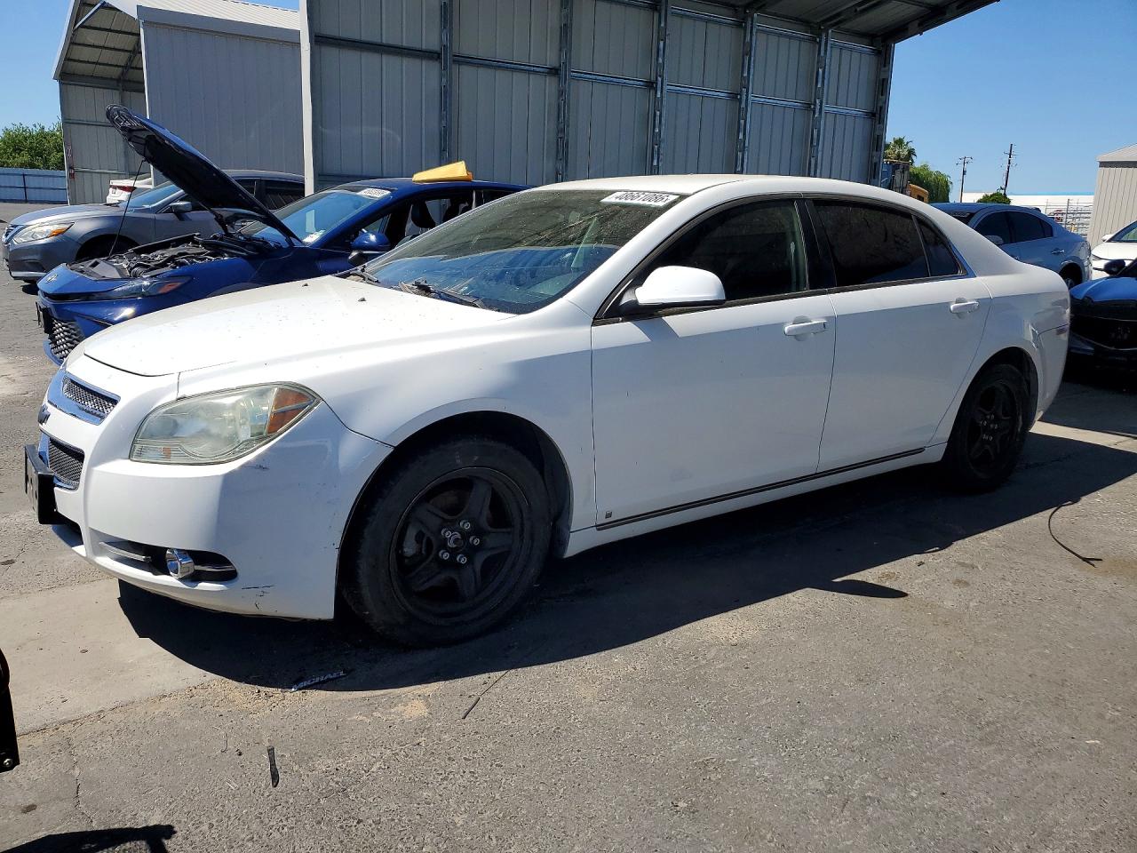 2010 Chevrolet Malibu 1lt White vin: 1G1ZC5EB7A4101268