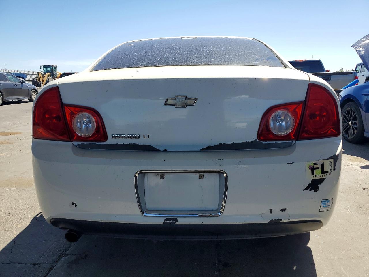 2010 Chevrolet Malibu 1lt White vin: 1G1ZC5EB7A4101268