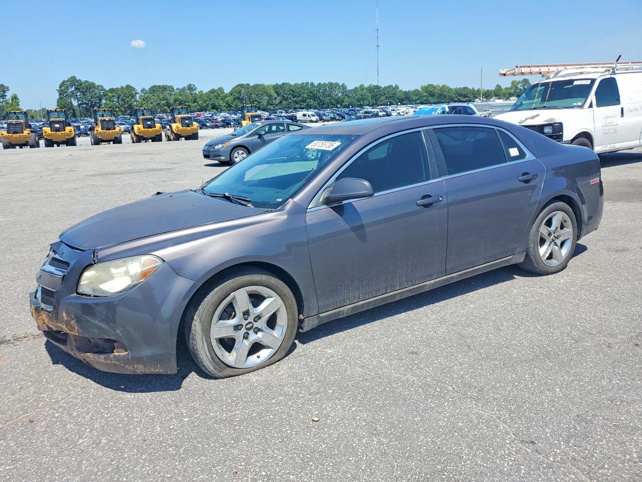 2010 Chevrolet Malibu 1lt Gray vin: 1G1ZC5EB7A4150311
