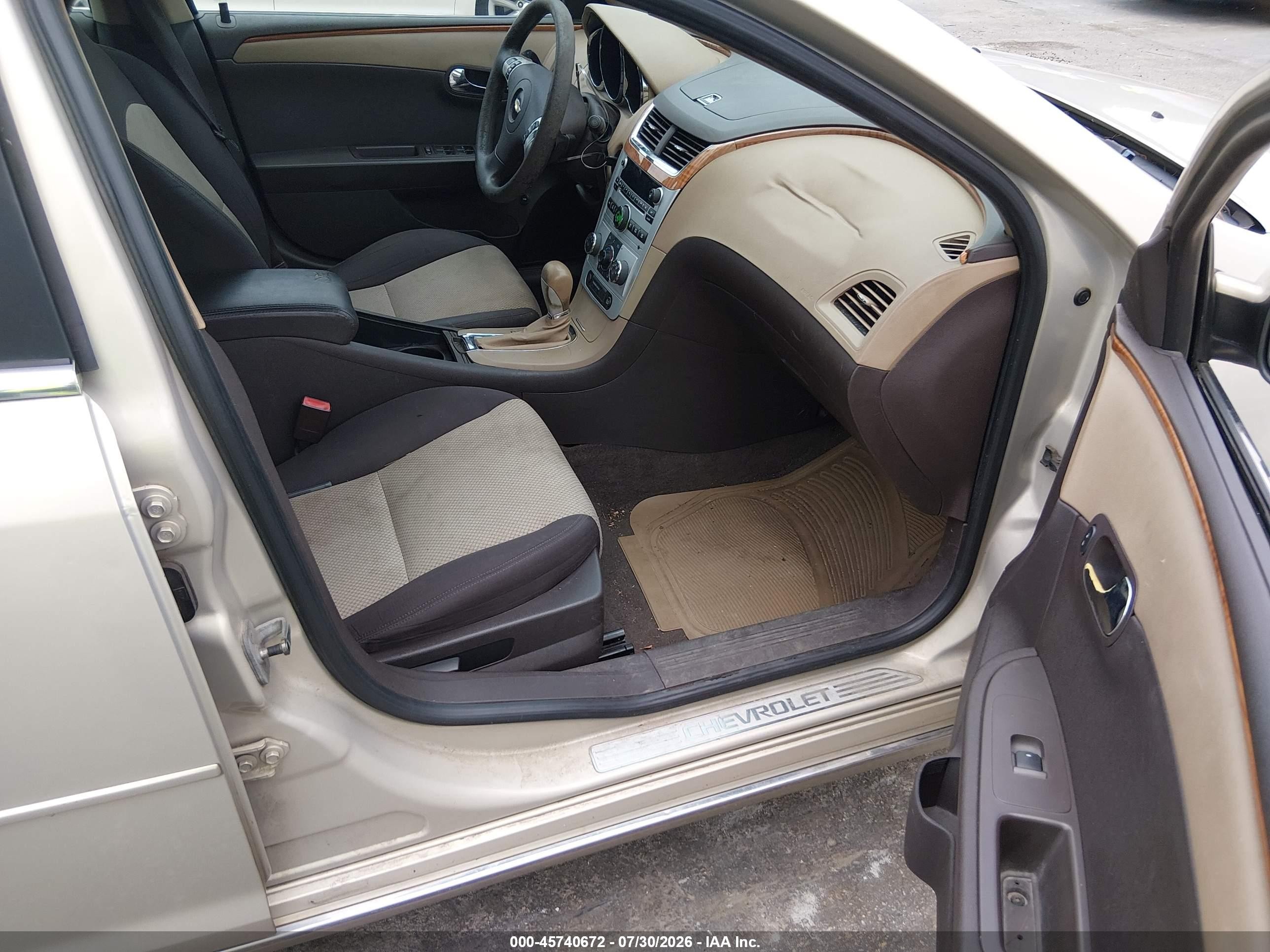 2010 Chevrolet Malibu Lt Золотой vin: 1G1ZC5EB7AF118981