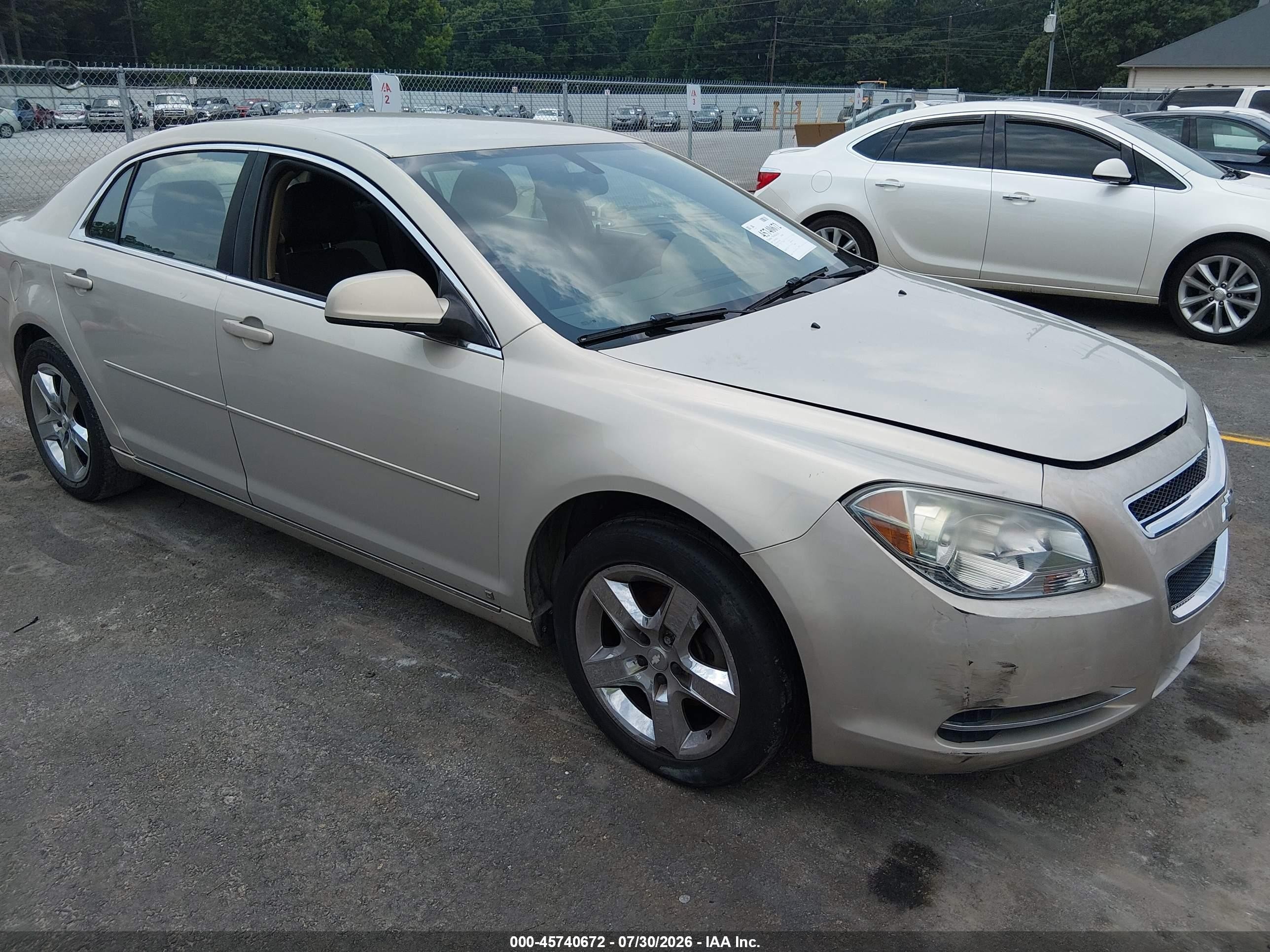 2010 Chevrolet Malibu Lt Gold vin: 1G1ZC5EB7AF118981