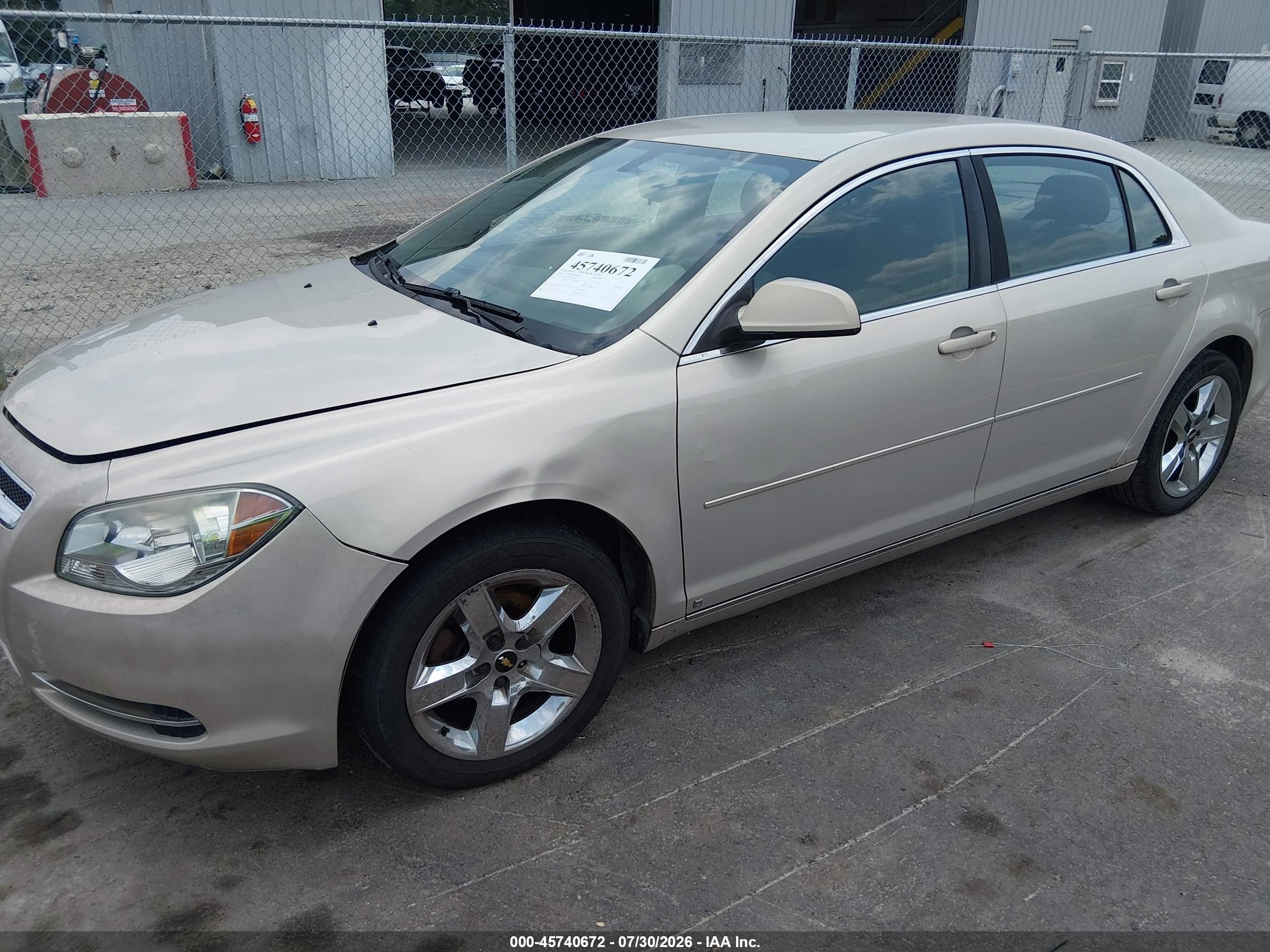 2010 Chevrolet Malibu Lt Золотой vin: 1G1ZC5EB7AF118981