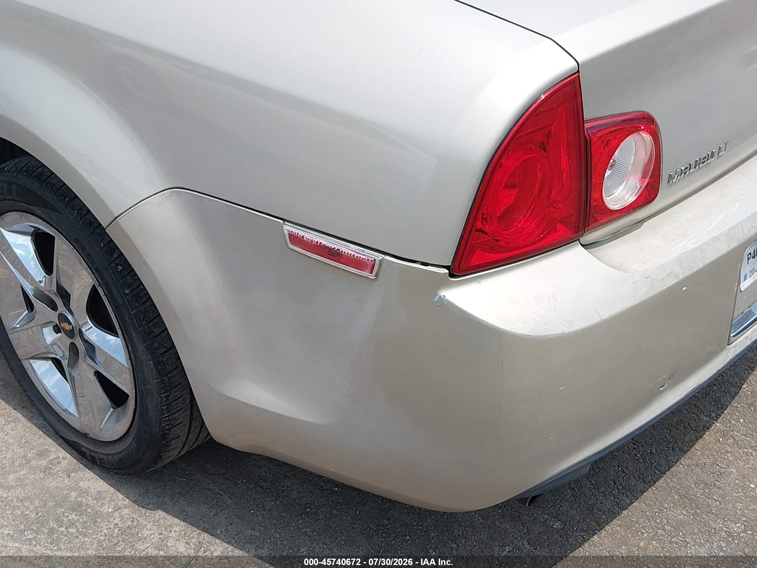 2010 Chevrolet Malibu Lt Золотой vin: 1G1ZC5EB7AF118981