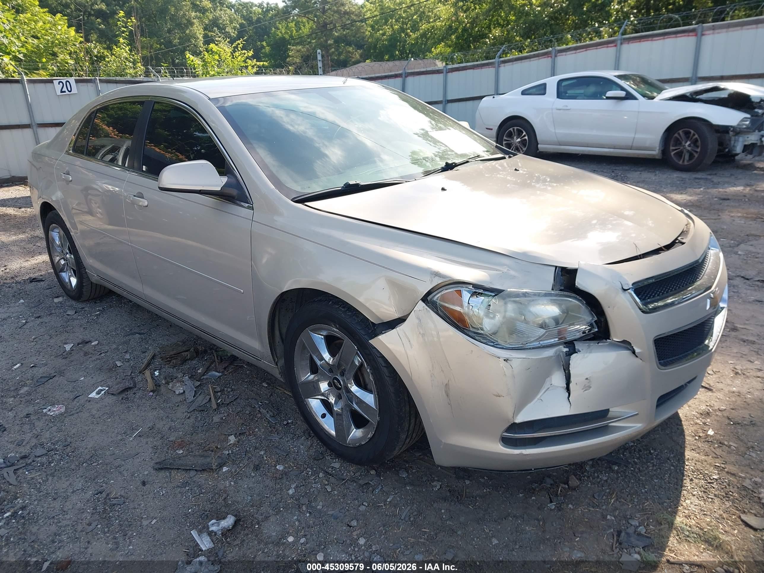 2010 Chevrolet Malibu Lt Tan vin: 1G1ZC5EB7AF144822