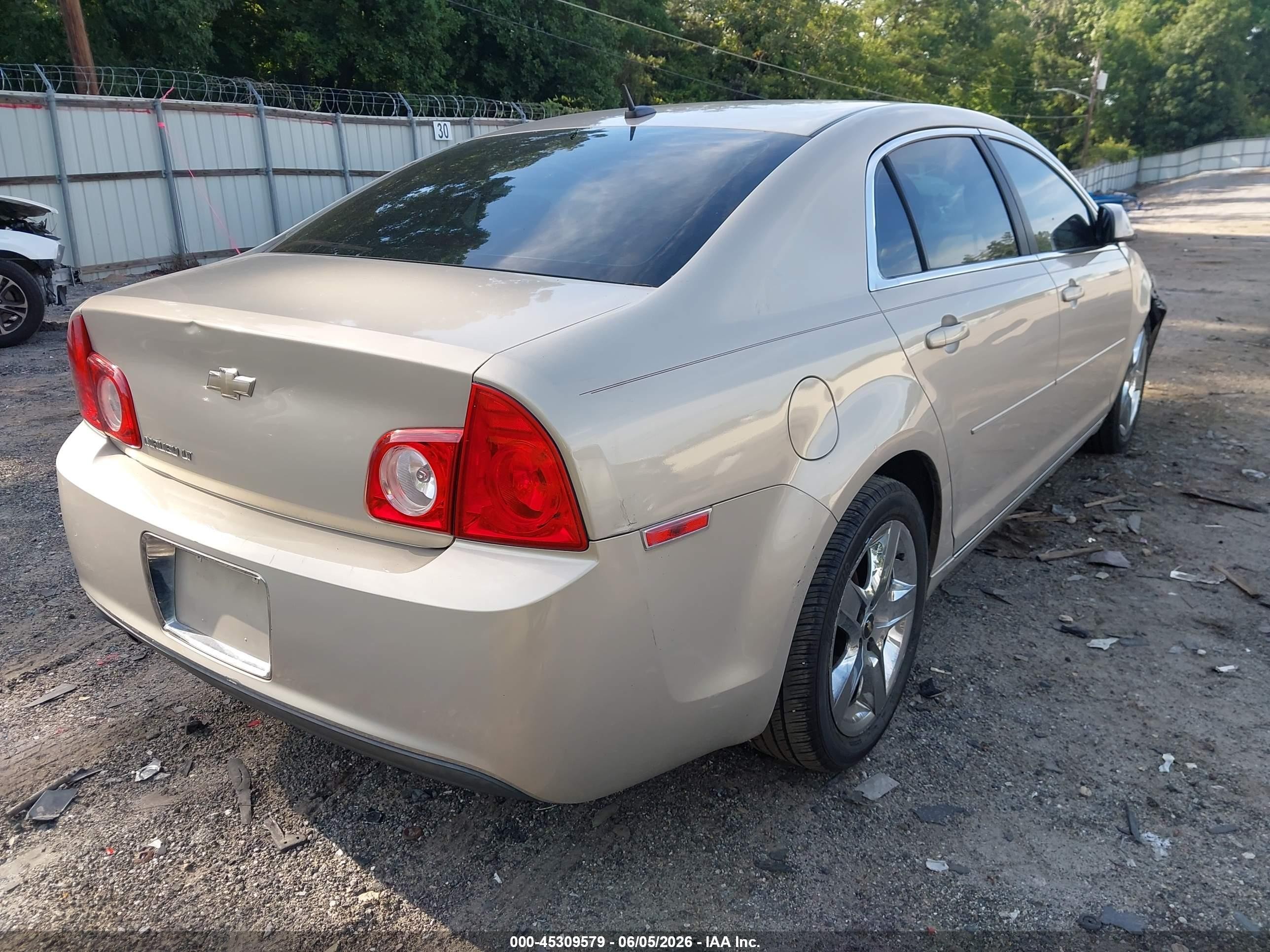 2010 Chevrolet Malibu Lt Tan vin: 1G1ZC5EB7AF144822