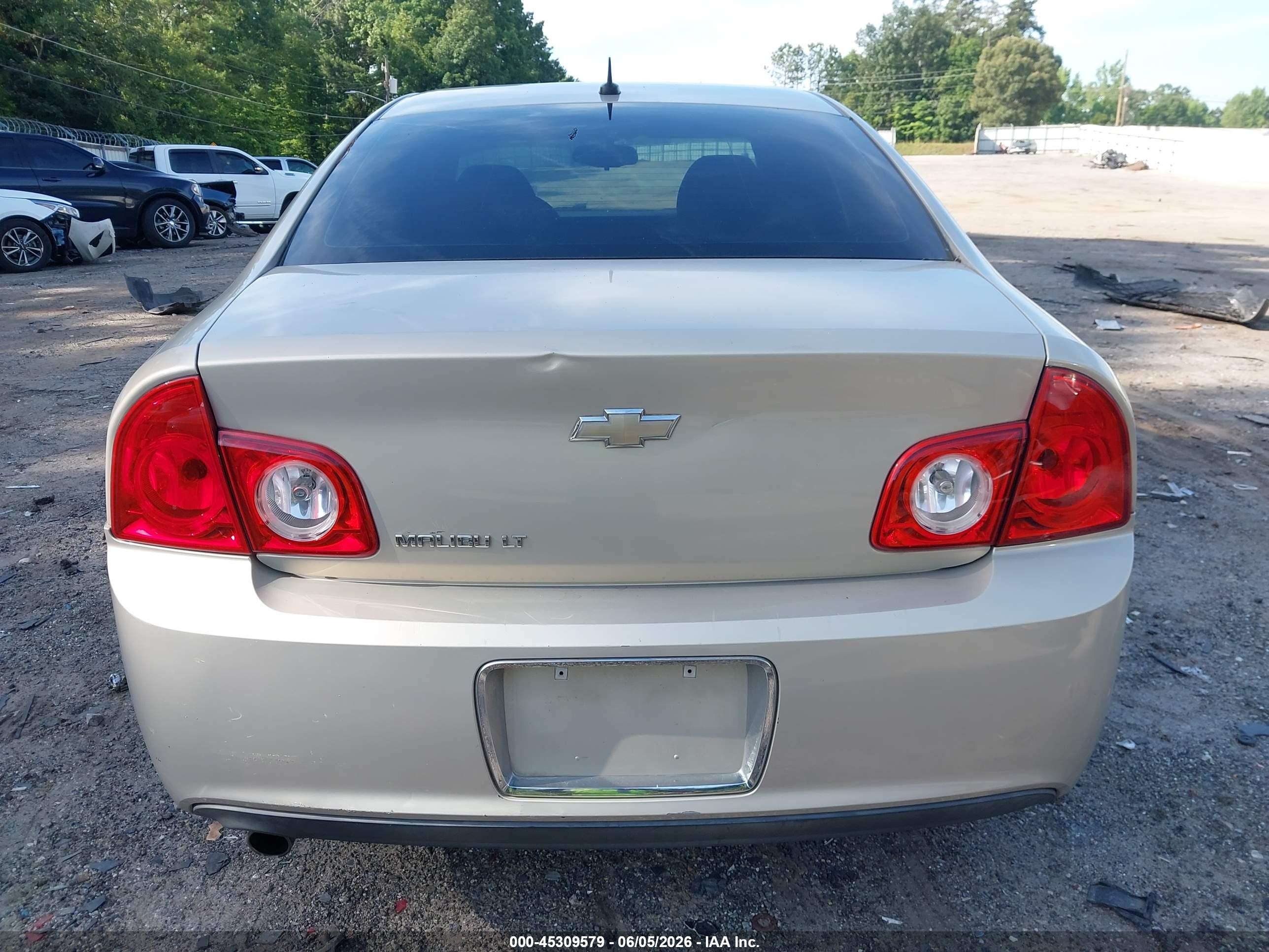 2010 Chevrolet Malibu Lt Tan vin: 1G1ZC5EB7AF144822