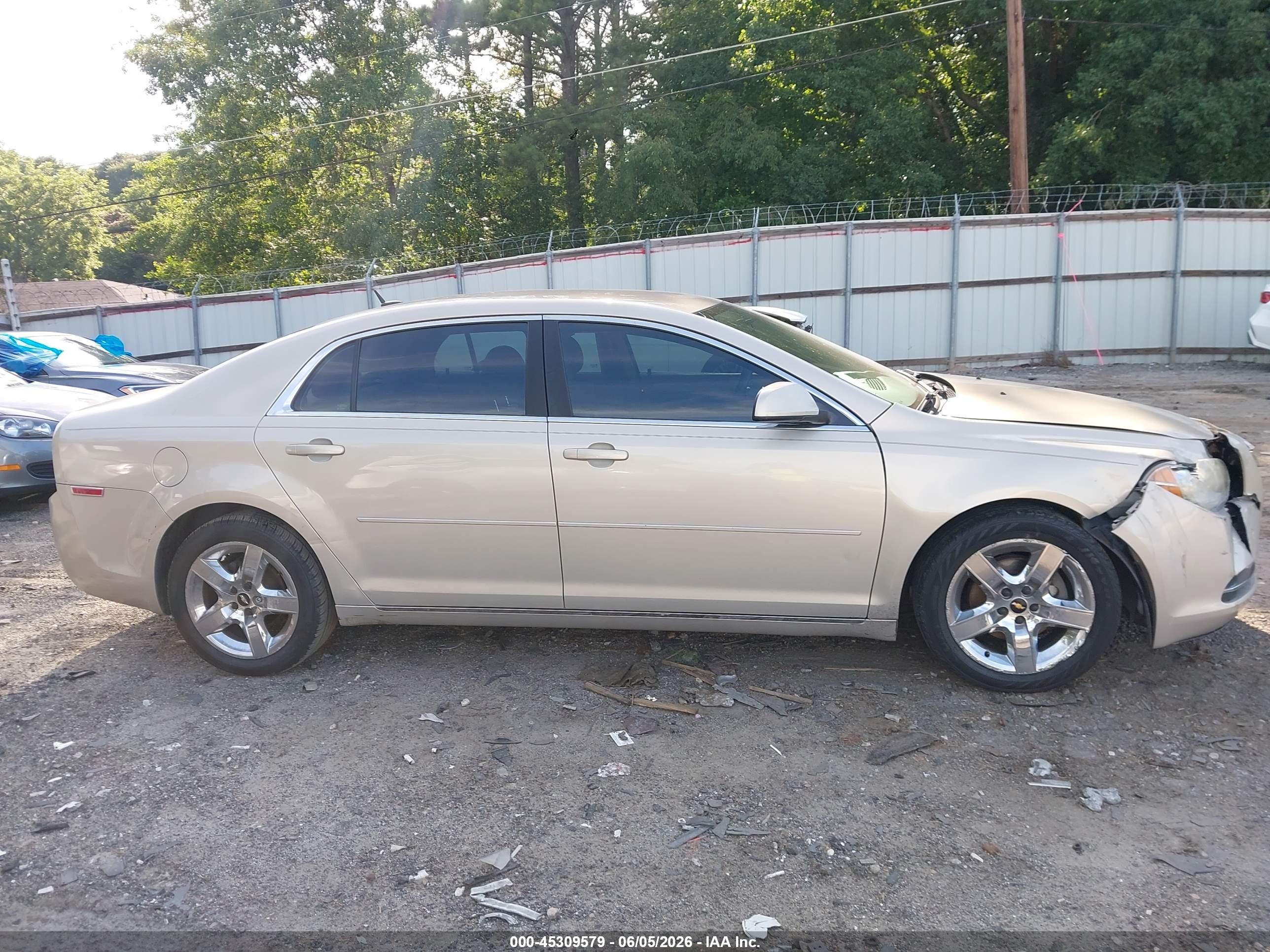 2010 Chevrolet Malibu Lt Tan vin: 1G1ZC5EB7AF144822