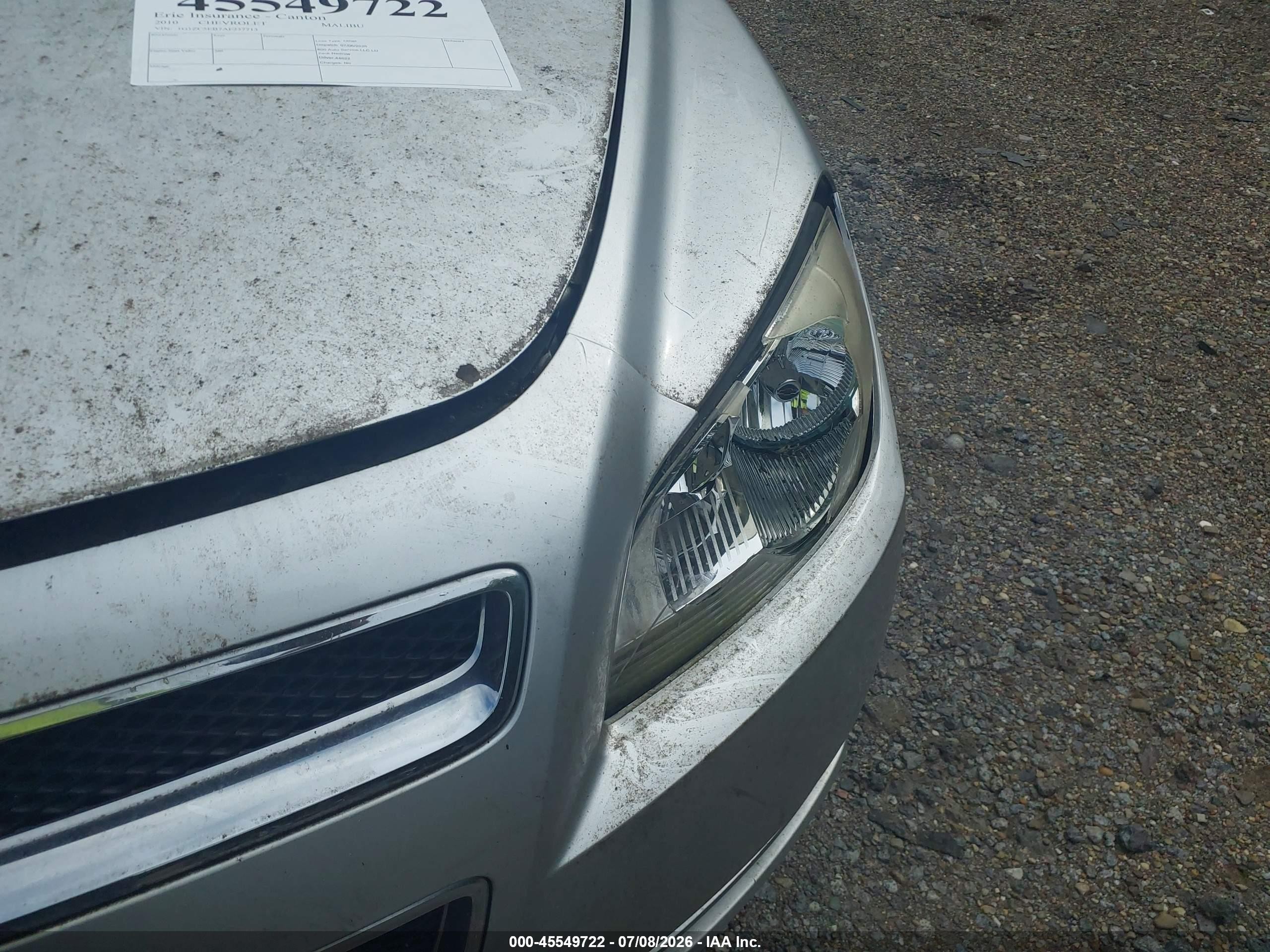 2010 Chevrolet Malibu Lt Серебряный vin: 1G1ZC5EB7AF237713