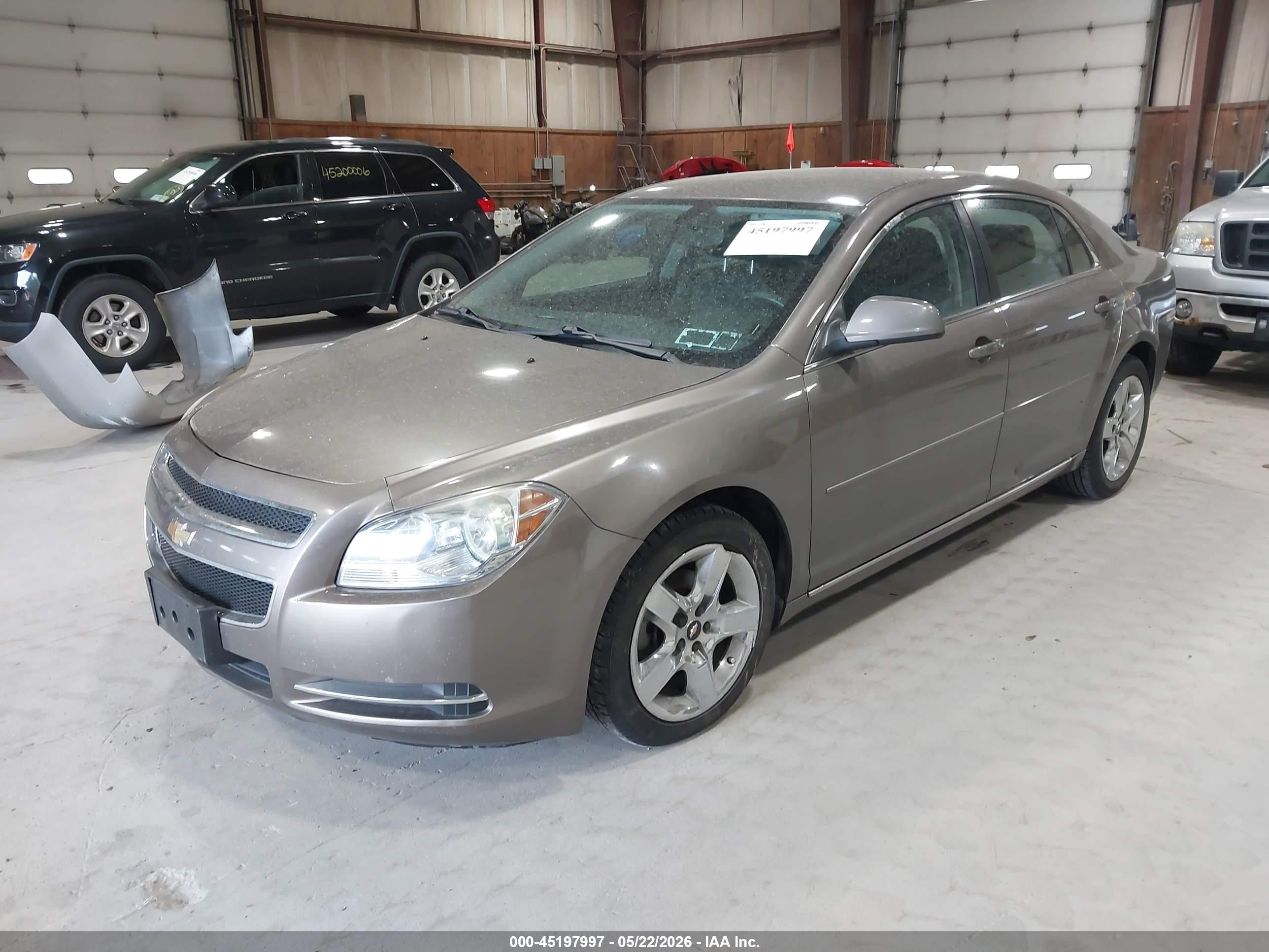2010 Chevrolet Malibu Lt Gray vin: 1G1ZC5EB7AF270128