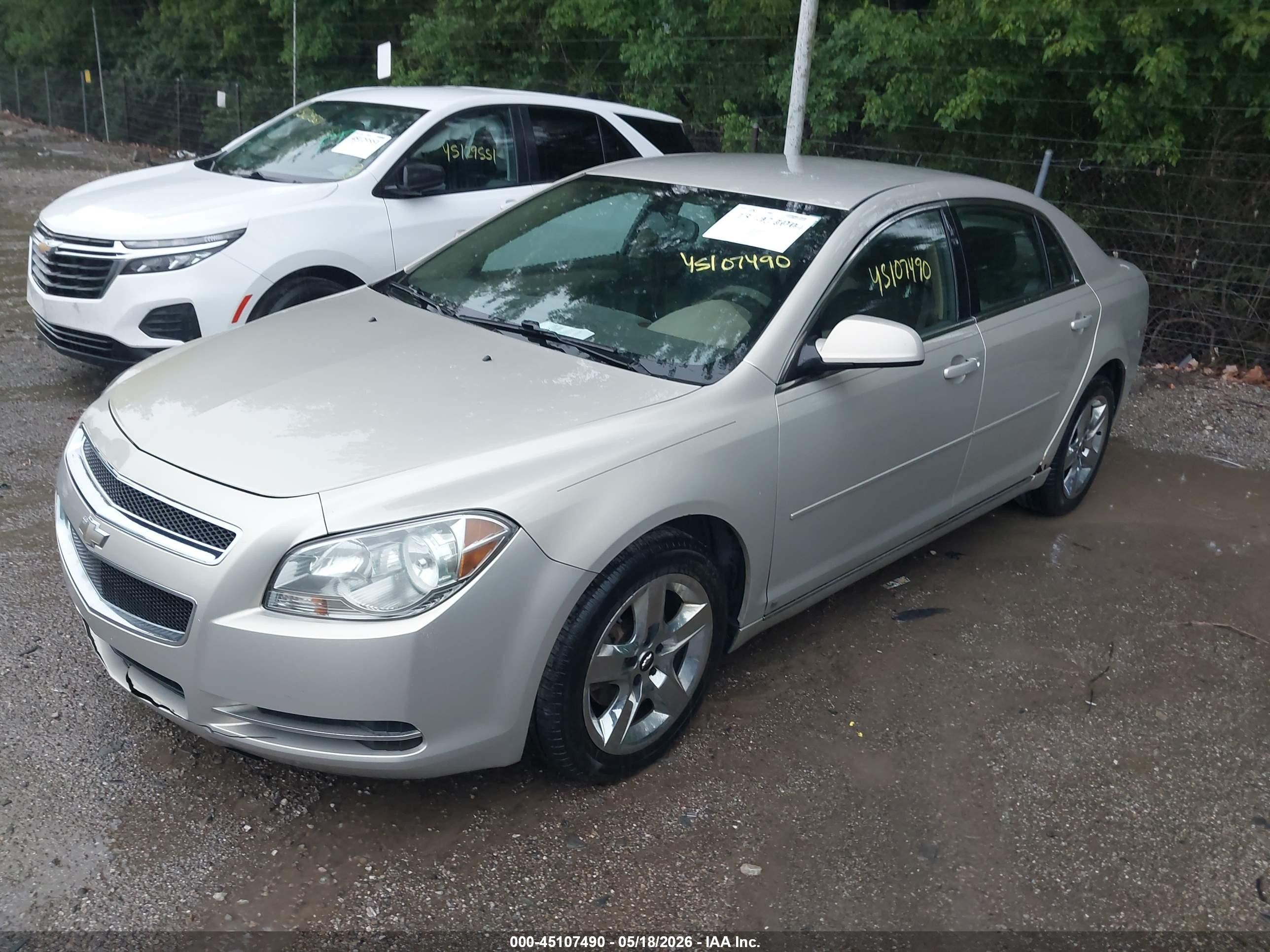 2010 Chevrolet Malibu Lt Gold vin: 1G1ZC5EB8AF103616