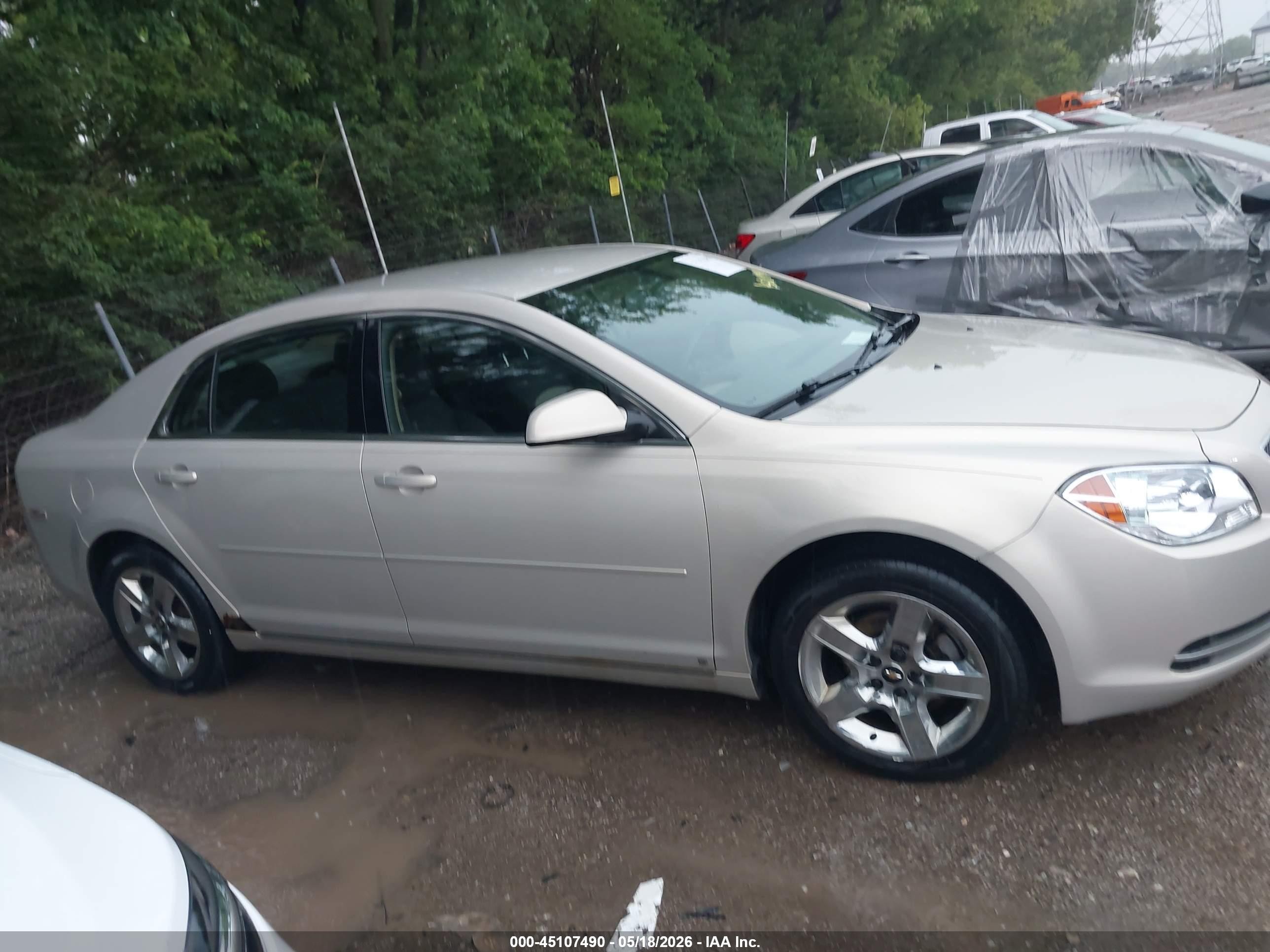 2010 Chevrolet Malibu Lt Gold vin: 1G1ZC5EB8AF103616