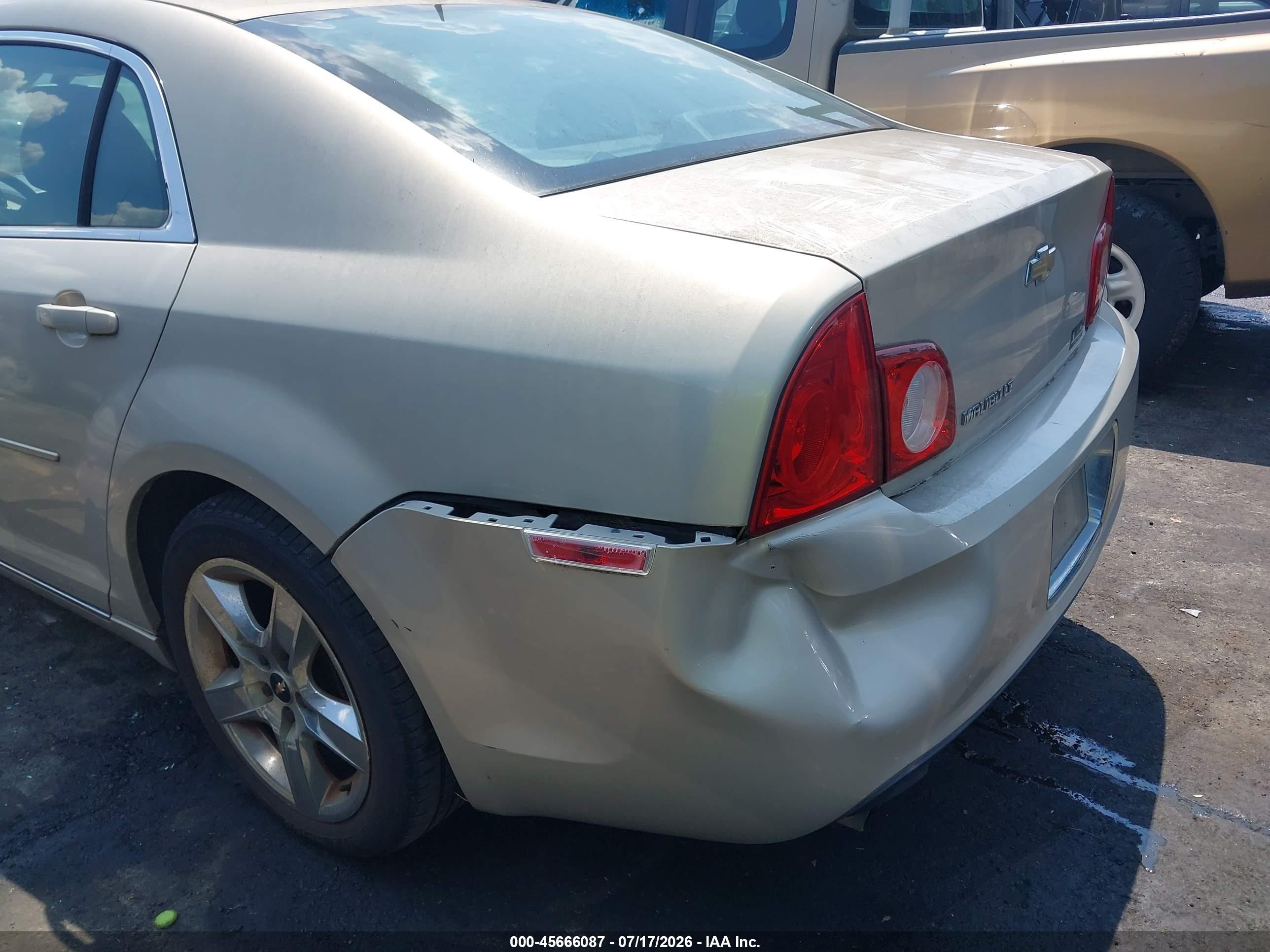 2010 Chevrolet Malibu Lt Gold vin: 1G1ZC5EB8AF111585