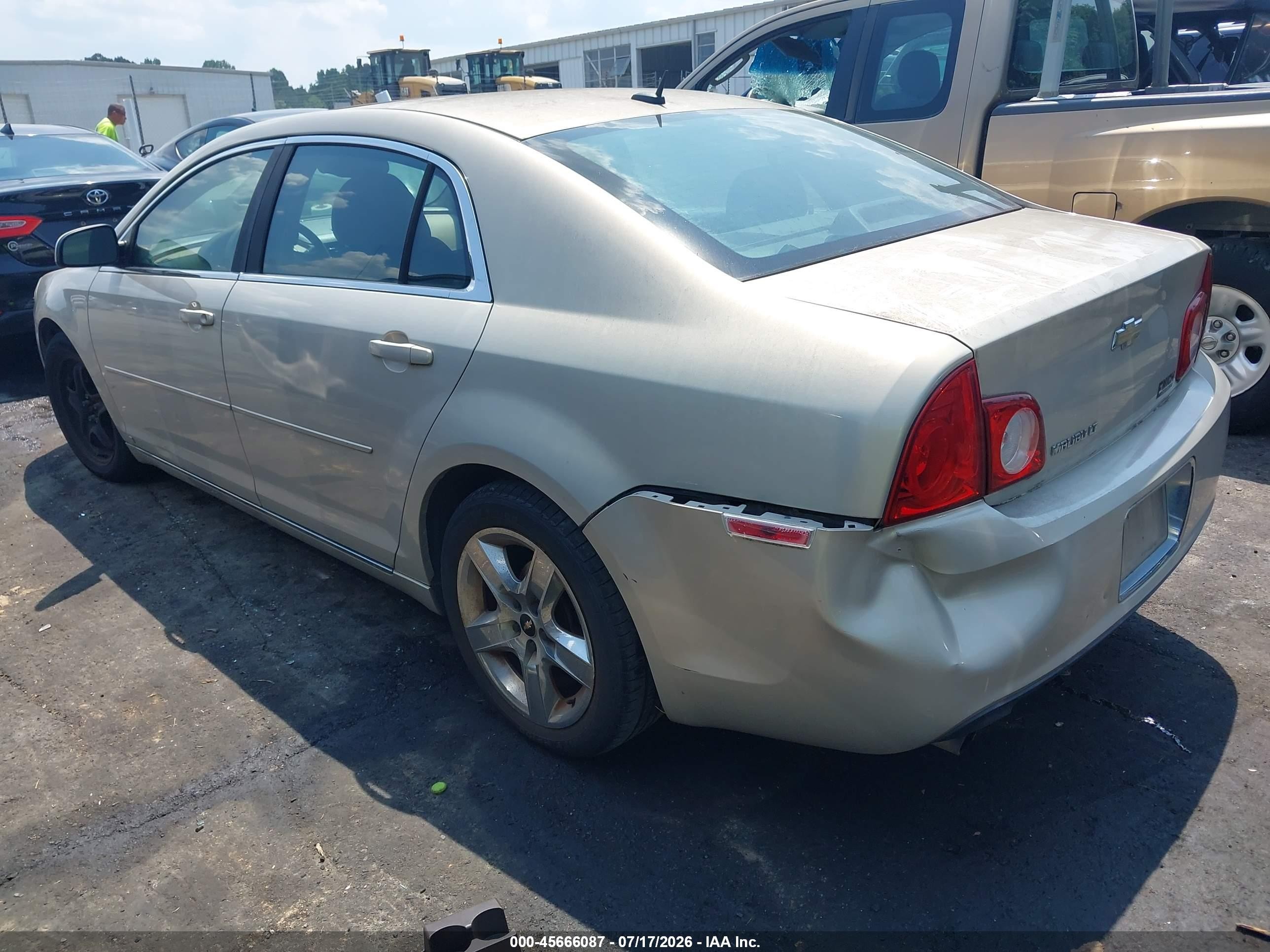 2010 Chevrolet Malibu Lt Gold vin: 1G1ZC5EB8AF111585