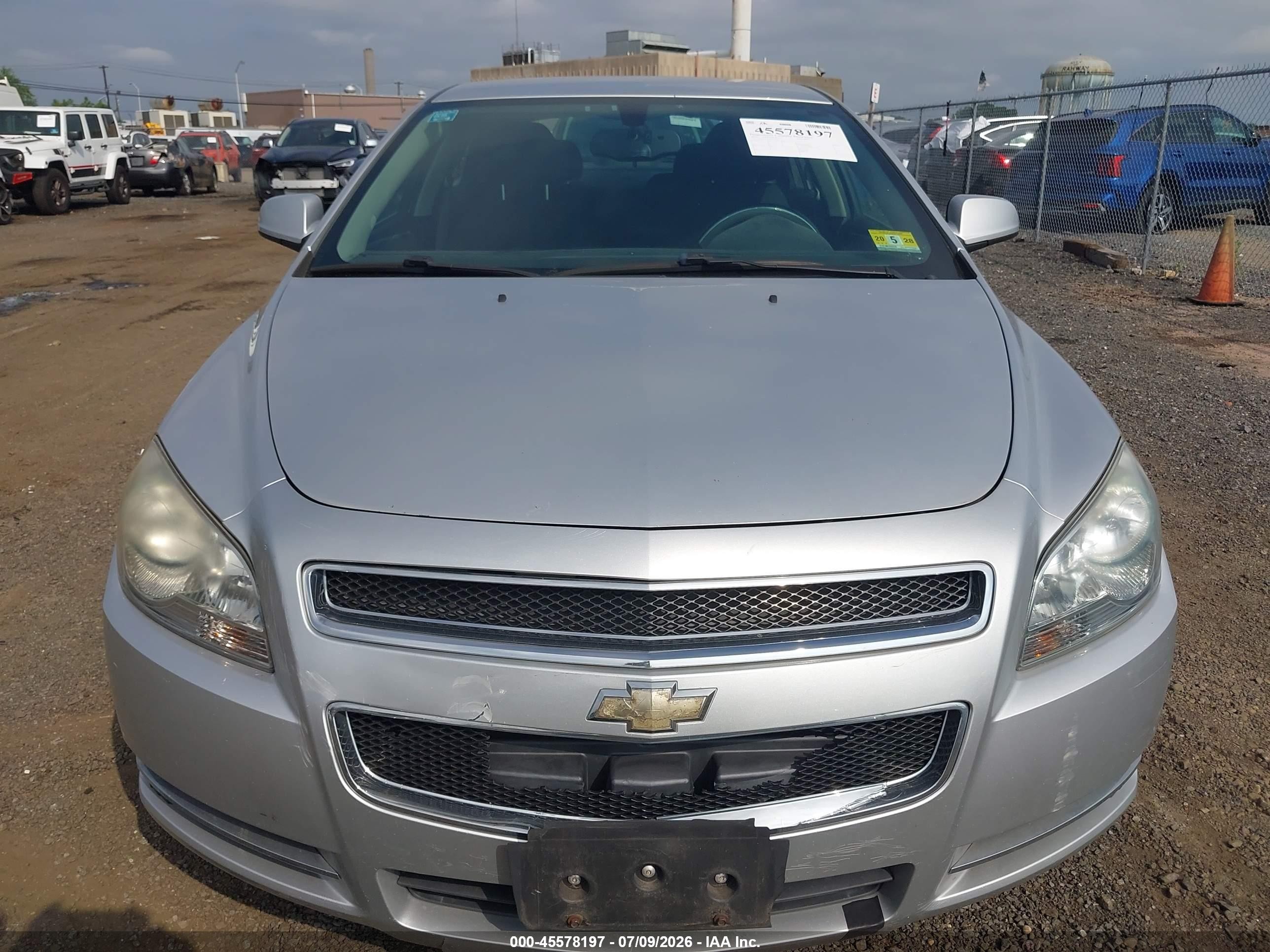 2010 Chevrolet Malibu Lt Silver vin: 1G1ZC5EB9A4128911