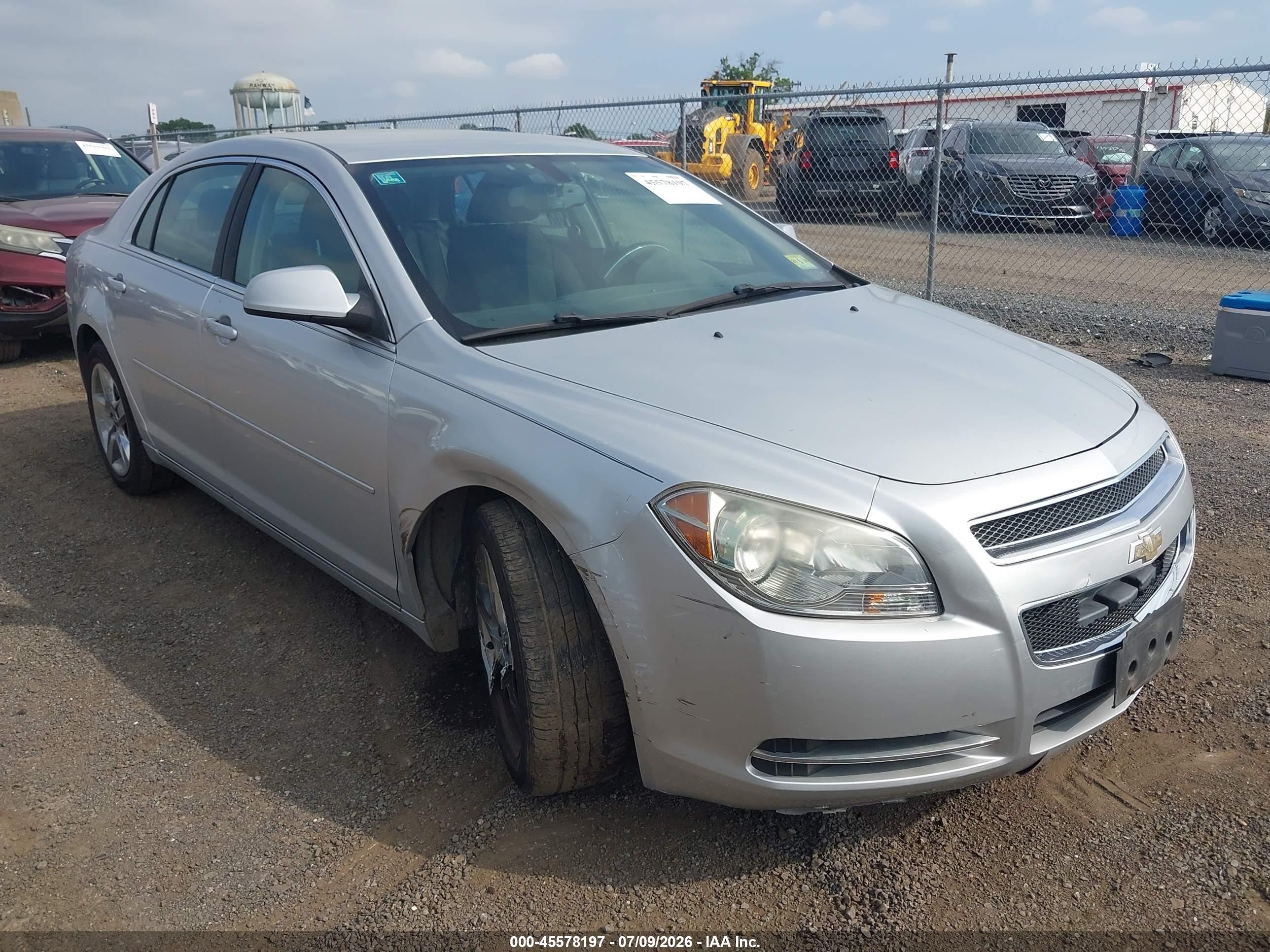 2010 Chevrolet Malibu Lt Silver vin: 1G1ZC5EB9A4128911