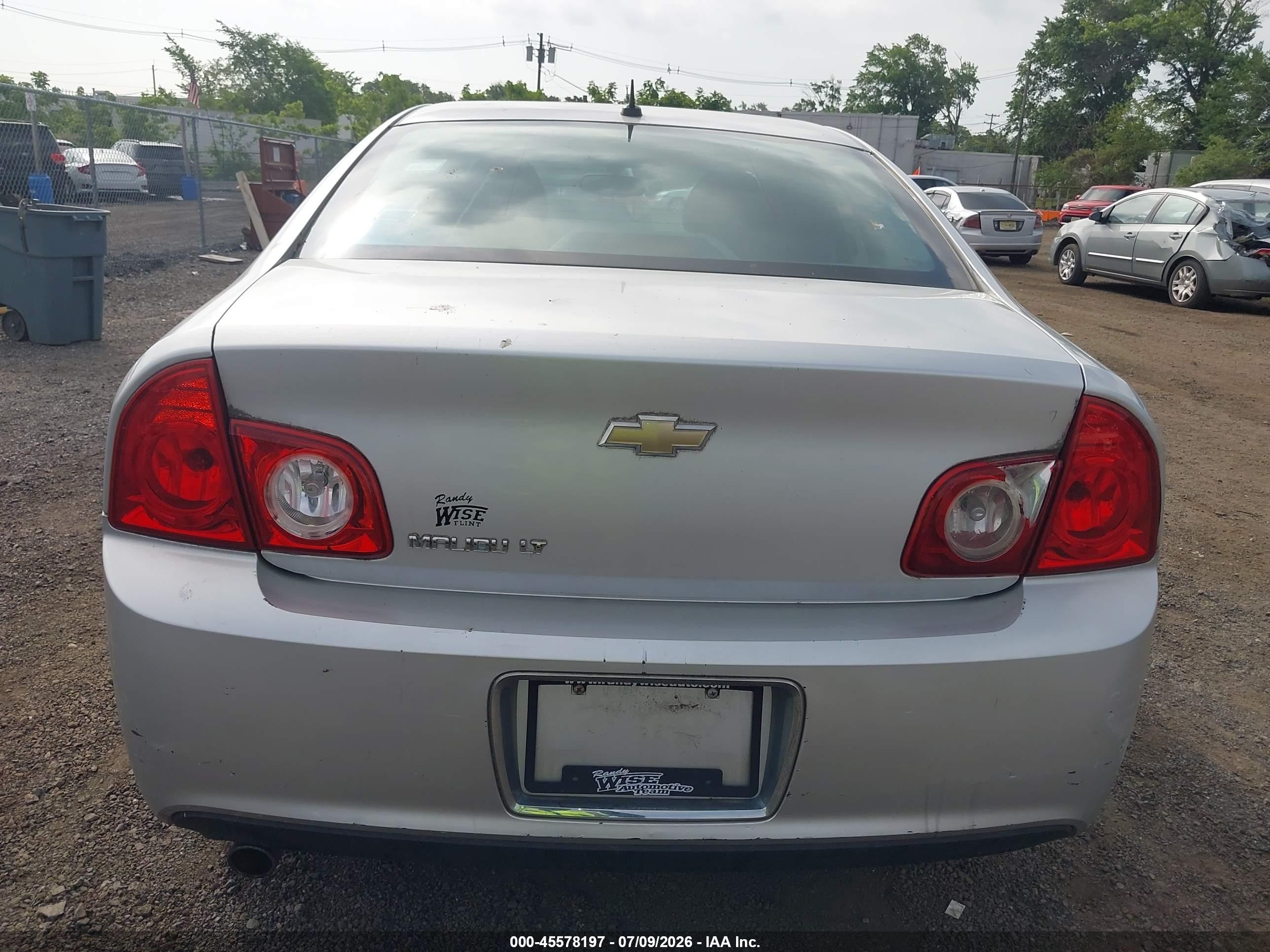 2010 Chevrolet Malibu Lt Silver vin: 1G1ZC5EB9A4128911