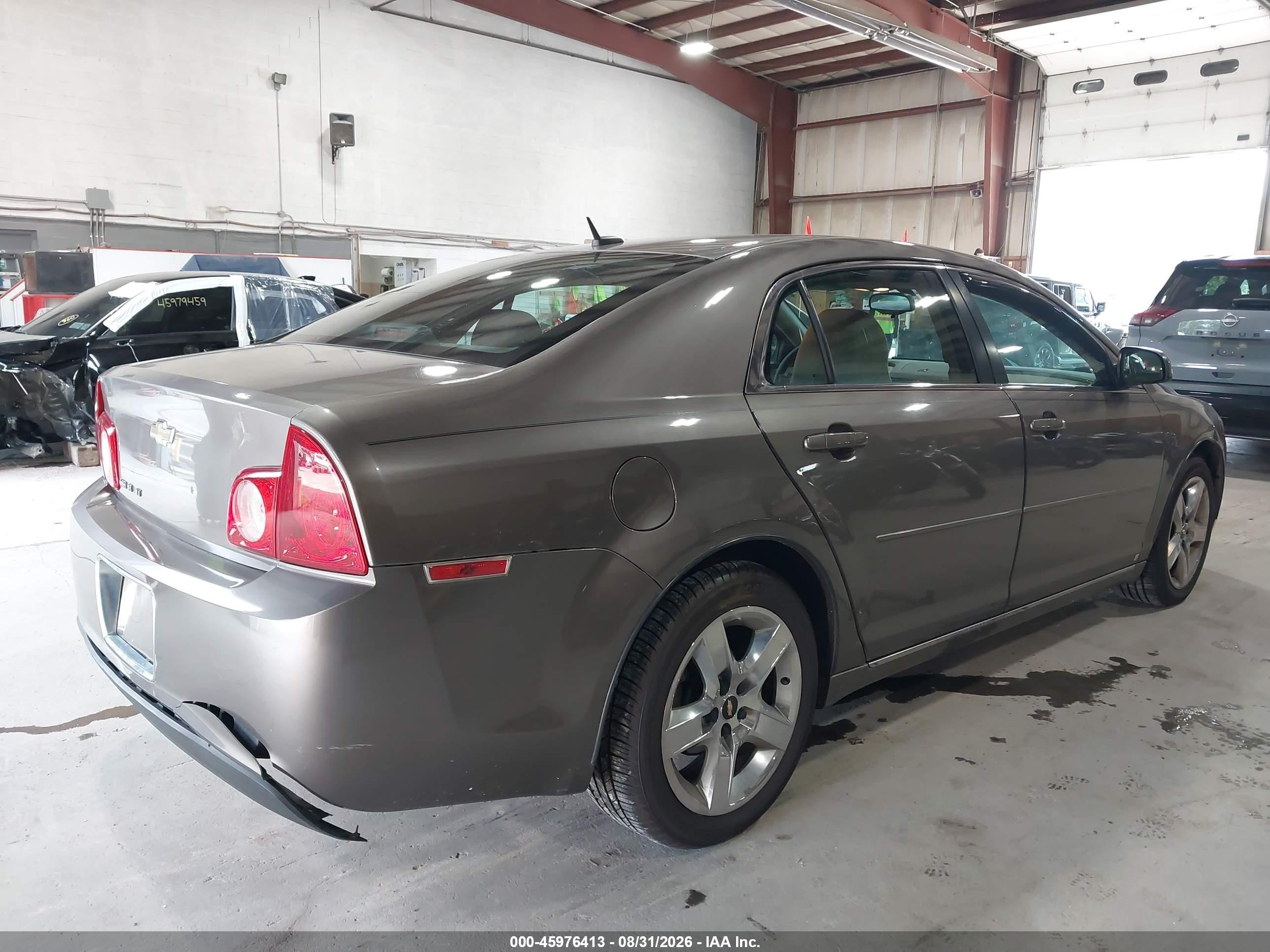 2010 Chevrolet Malibu Lt Gray vin: 1G1ZC5EB9AF128427