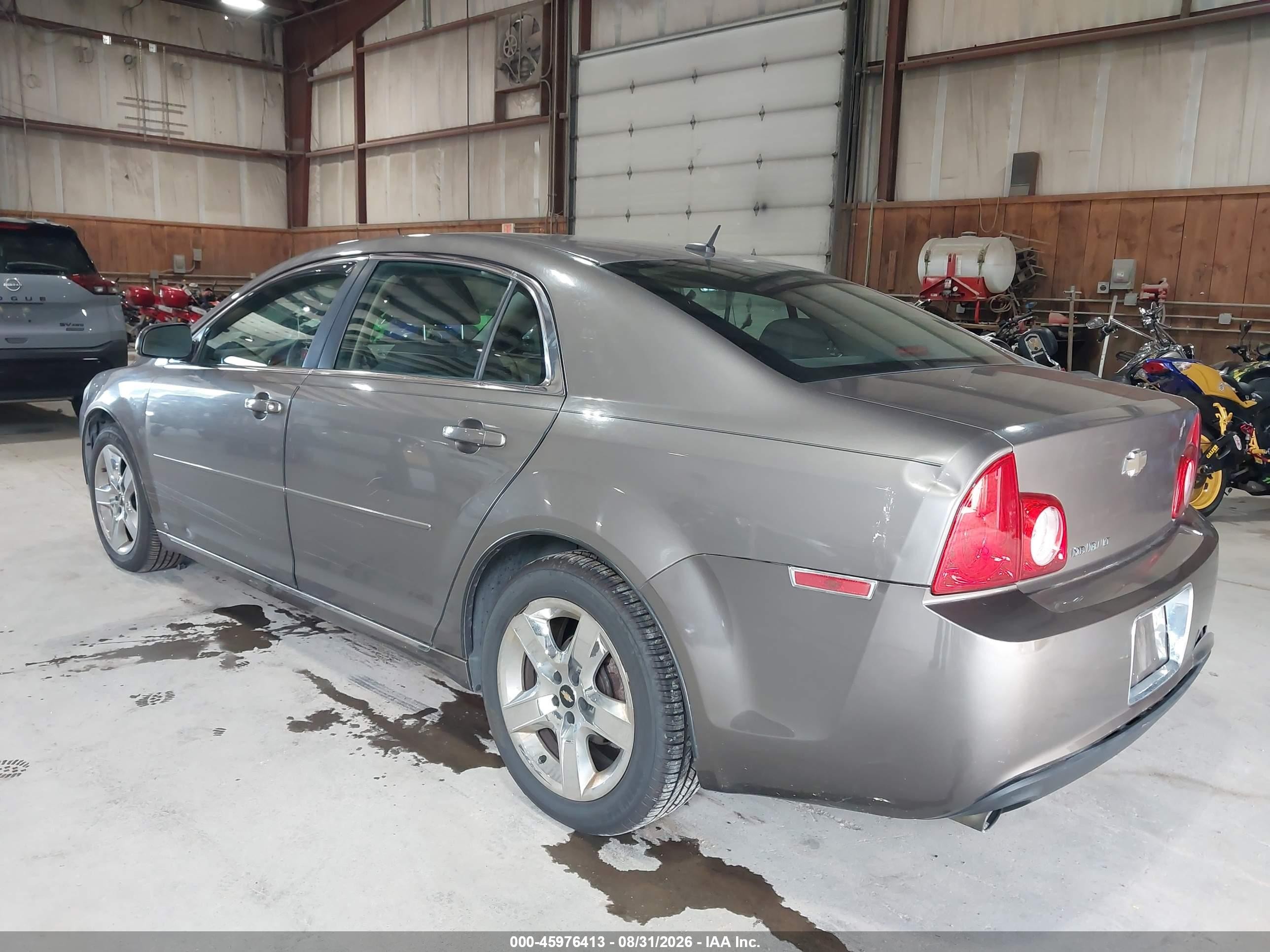 2010 Chevrolet Malibu Lt Gray vin: 1G1ZC5EB9AF128427