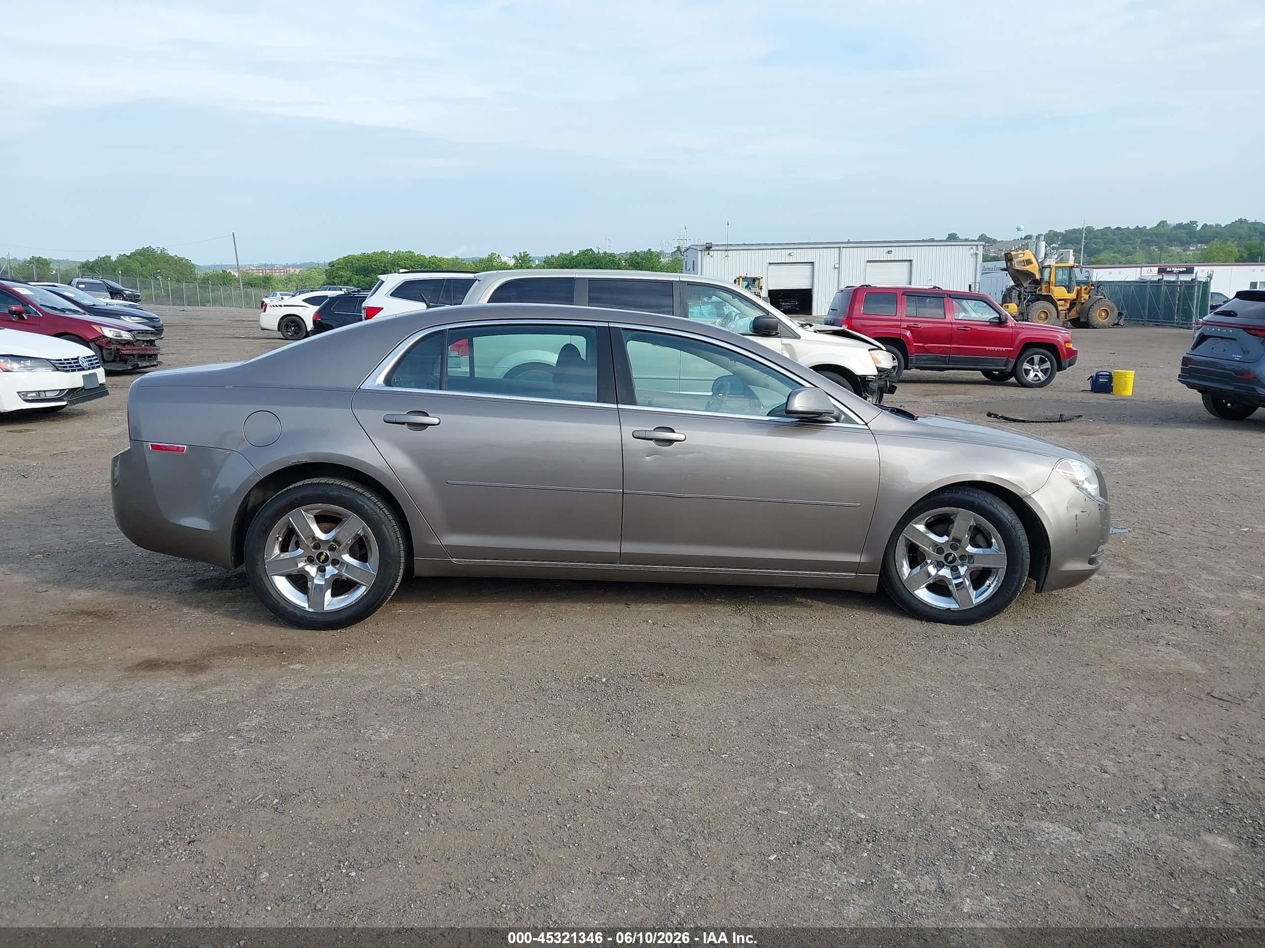 2010 Chevrolet Malibu Lt Beige vin: 1G1ZC5EB9AF297881