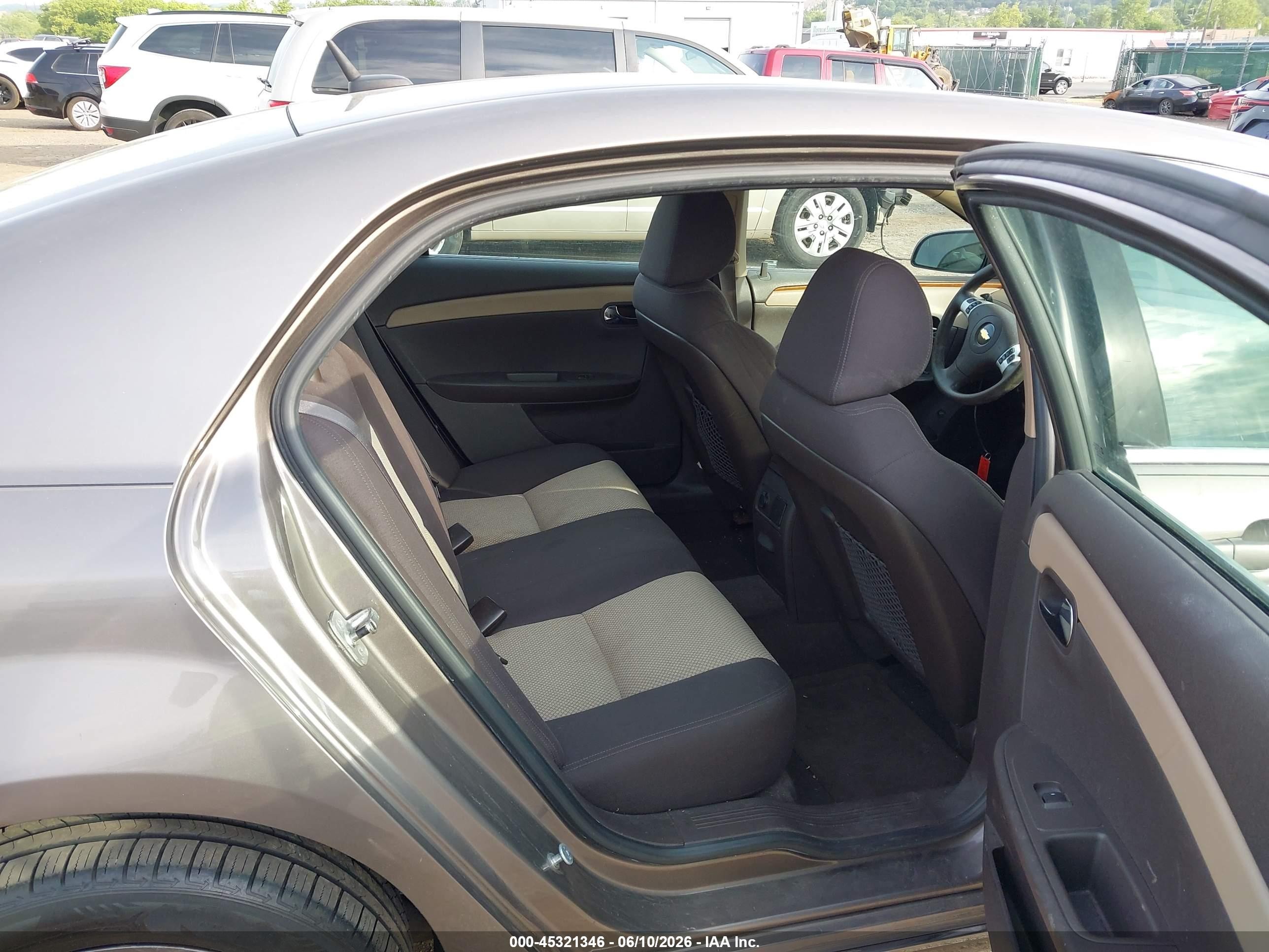 2010 Chevrolet Malibu Lt Beige vin: 1G1ZC5EB9AF297881