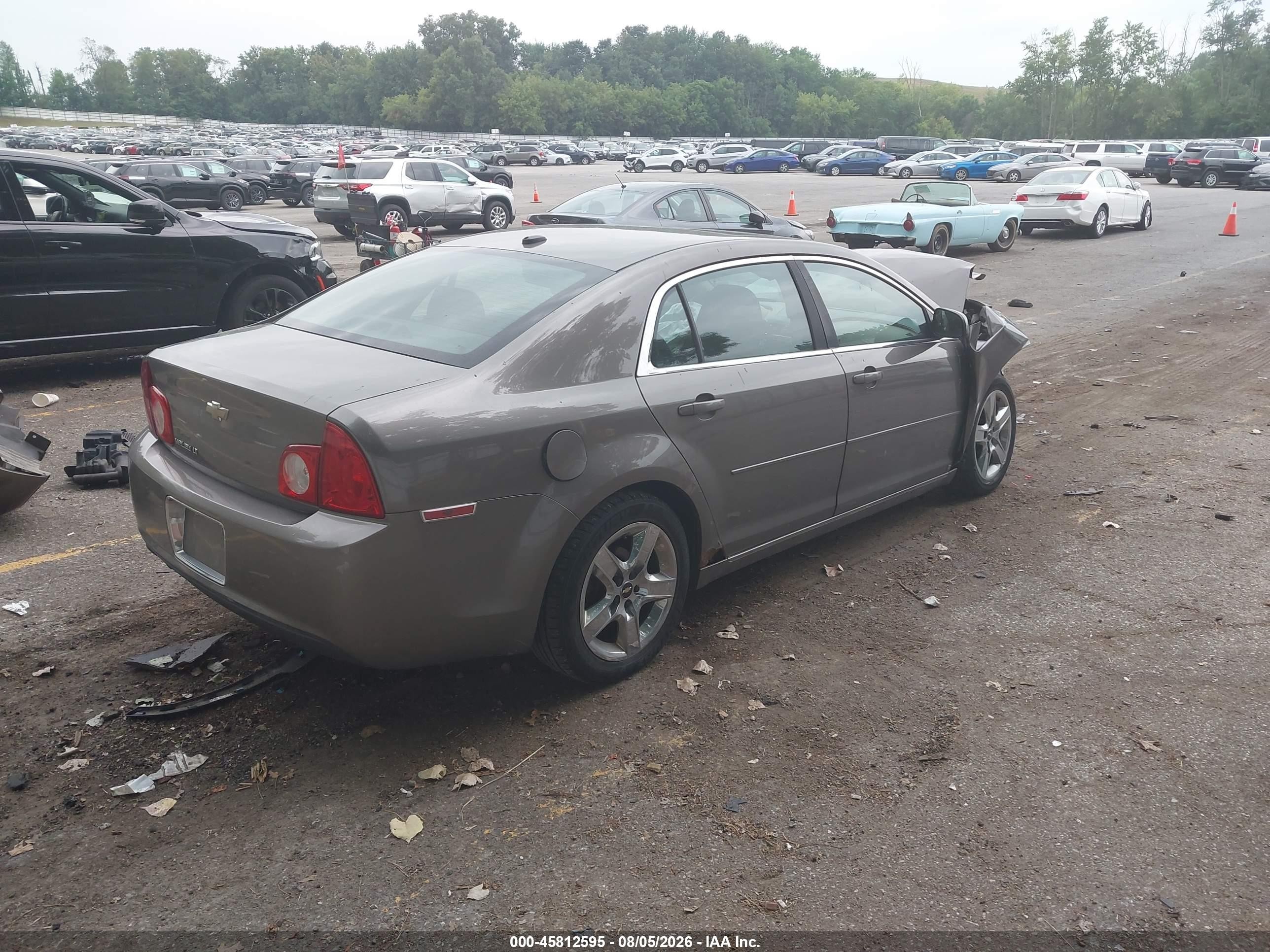 2010 Chevrolet Malibu Lt Gray vin: 1G1ZC5EBXAF100619