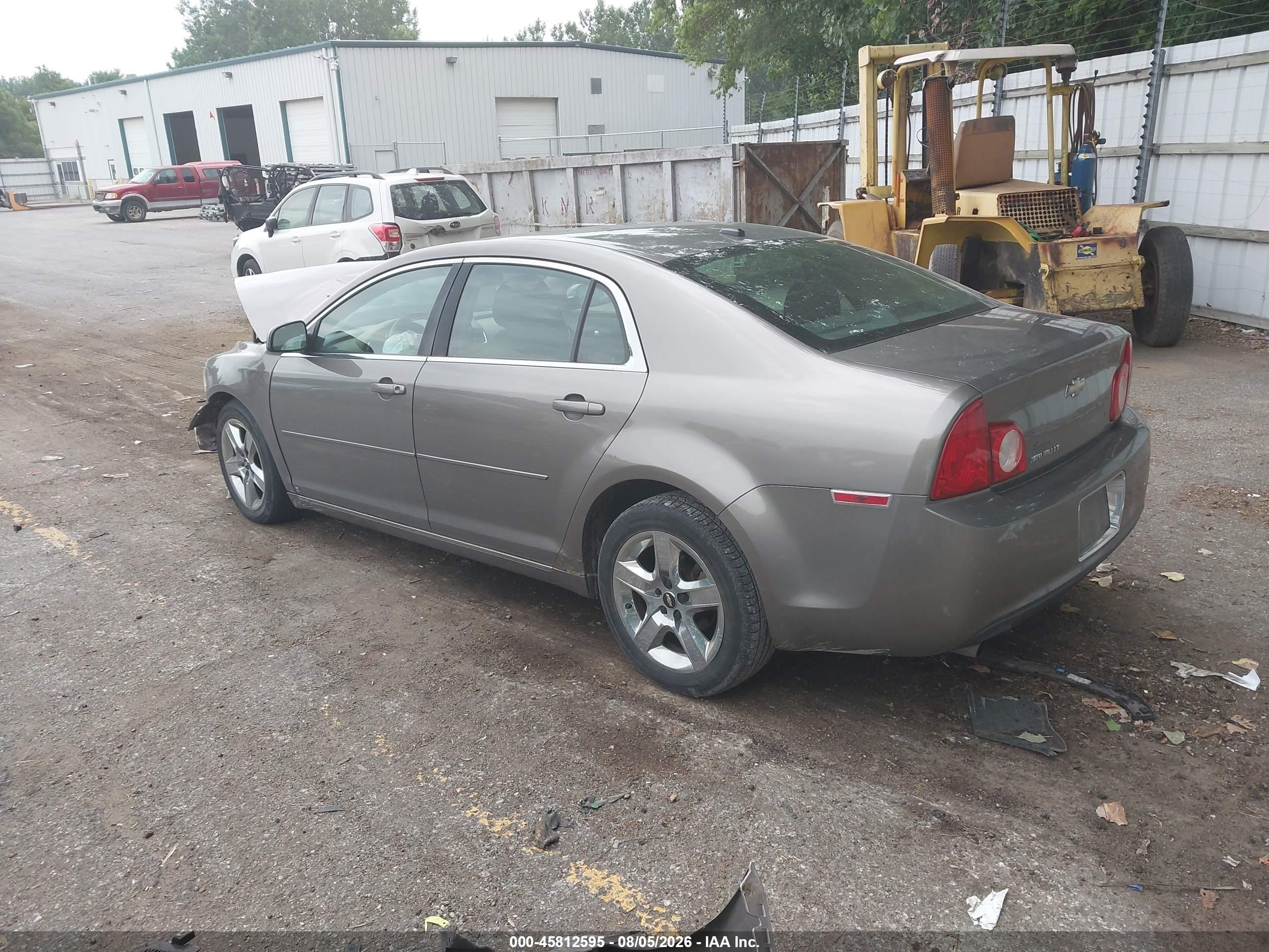 2010 Chevrolet Malibu Lt Gray vin: 1G1ZC5EBXAF100619