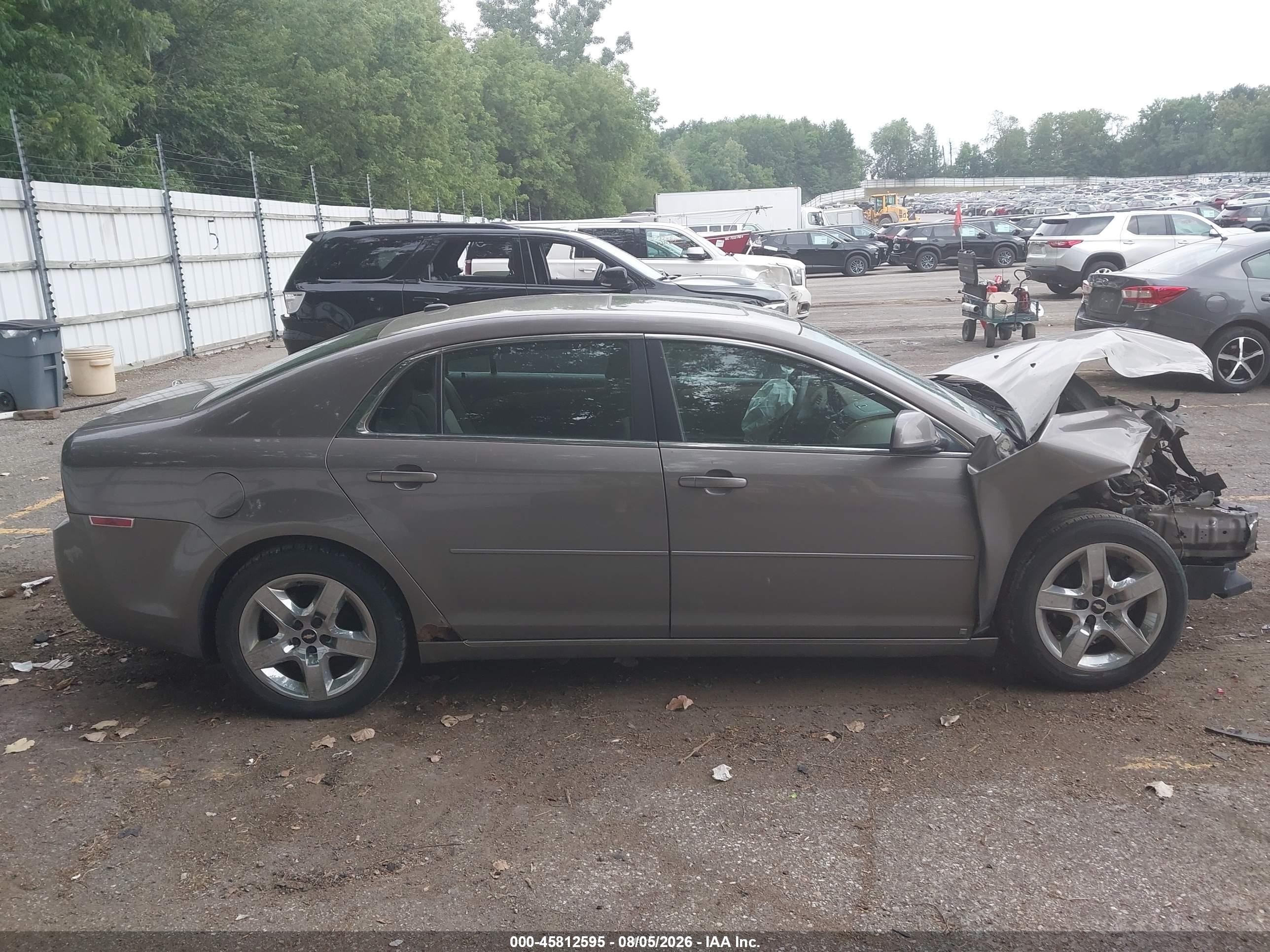 2010 Chevrolet Malibu Lt Gray vin: 1G1ZC5EBXAF100619