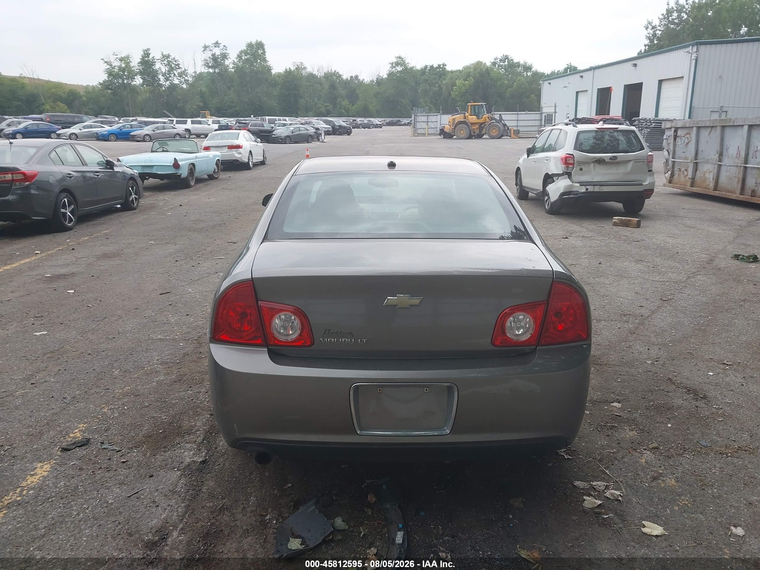 2010 Chevrolet Malibu Lt Gray vin: 1G1ZC5EBXAF100619