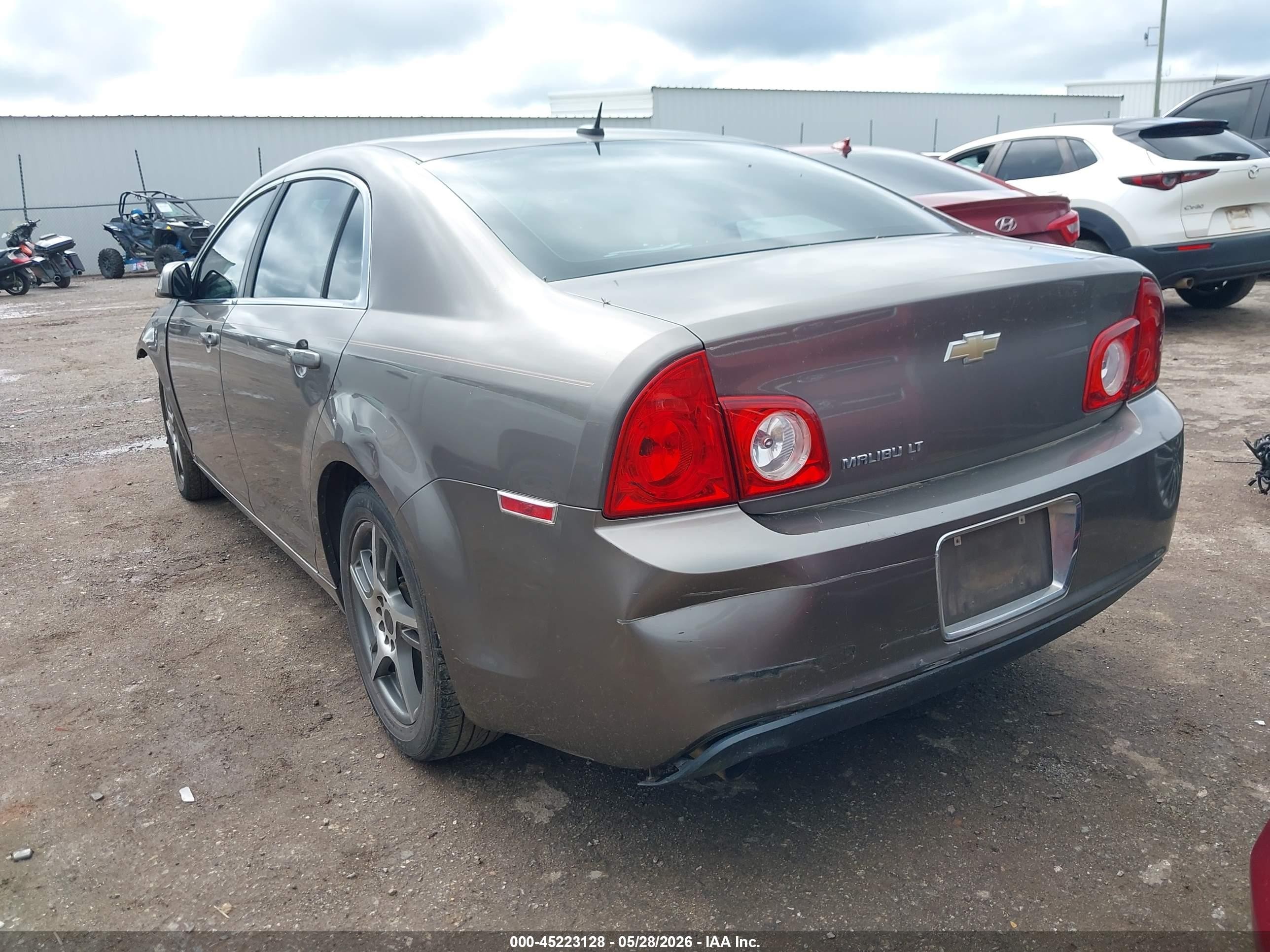 2010 Chevrolet Malibu Lt Gray vin: 1G1ZC5EBXAF108431