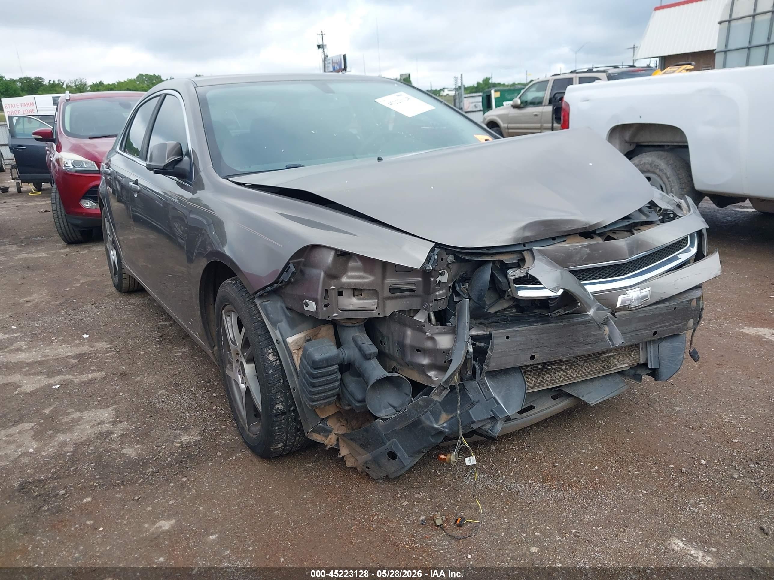 2010 Chevrolet Malibu Lt Gray vin: 1G1ZC5EBXAF108431