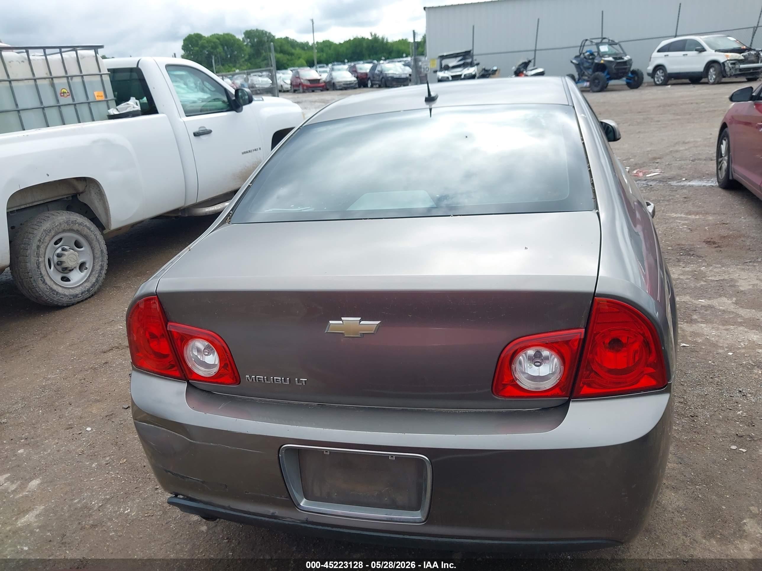2010 Chevrolet Malibu Lt Gray vin: 1G1ZC5EBXAF108431