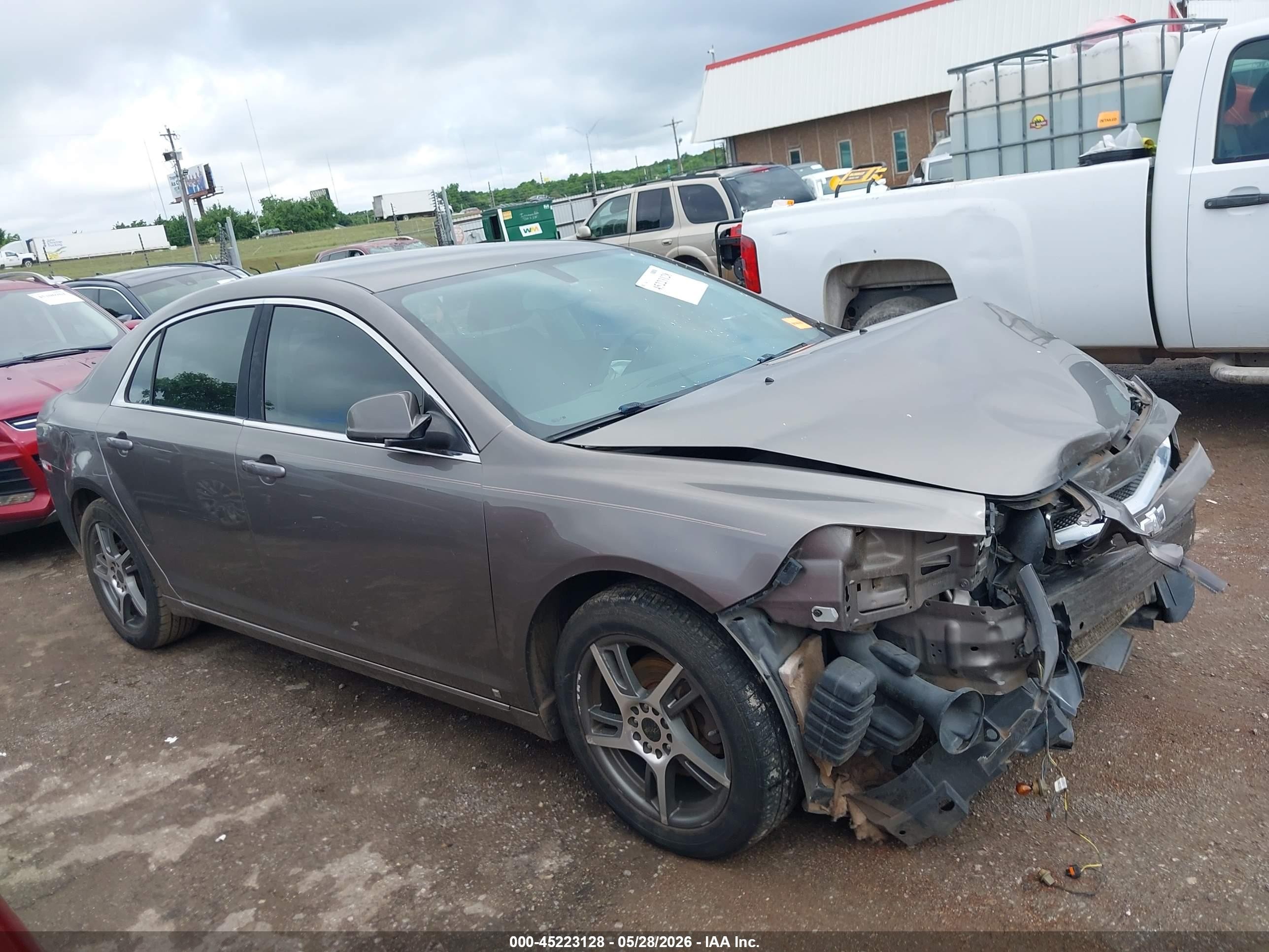 2010 Chevrolet Malibu Lt Gray vin: 1G1ZC5EBXAF108431