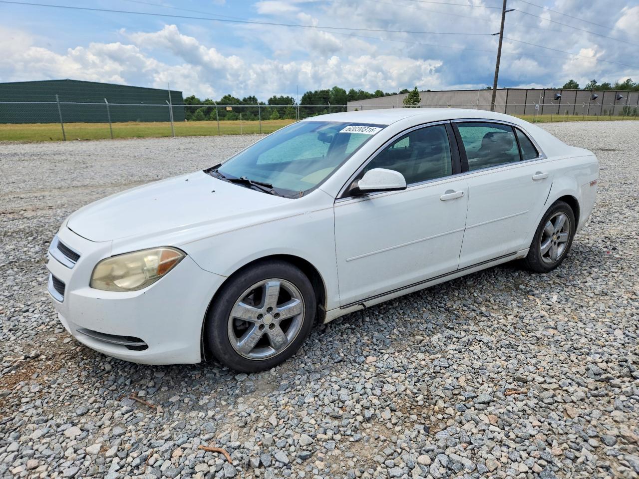 2010 Chevrolet Malibu 1lt White vin: 1G1ZC5EBXAF167477