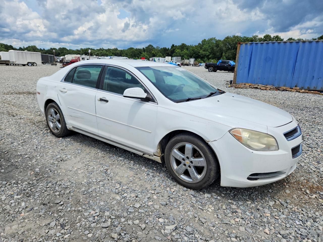 2010 Chevrolet Malibu 1lt White vin: 1G1ZC5EBXAF167477