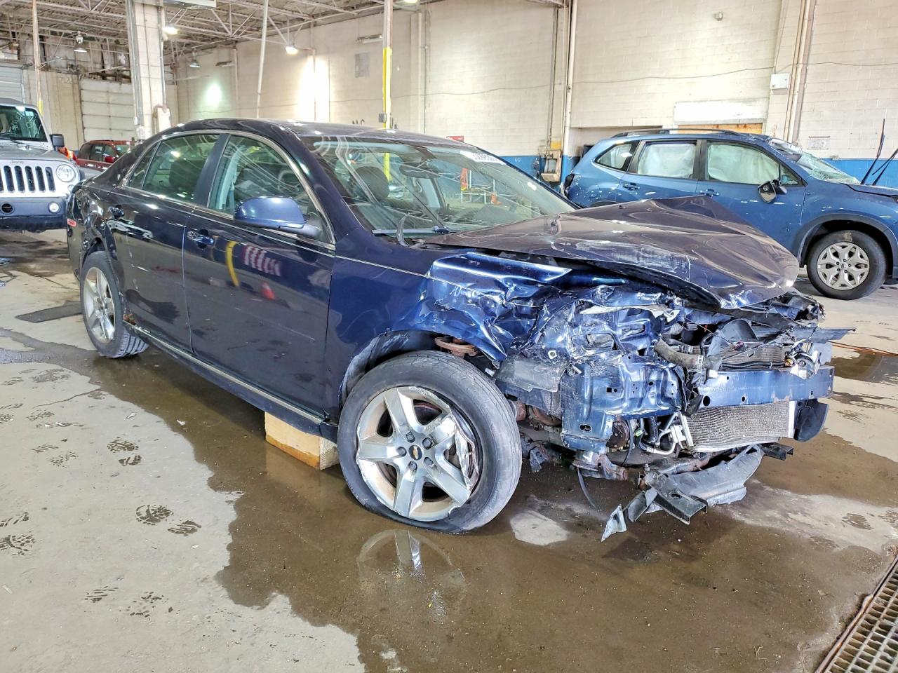 2010 Chevrolet Malibu 1lt Blue vin: 1G1ZC5EBXAF208951