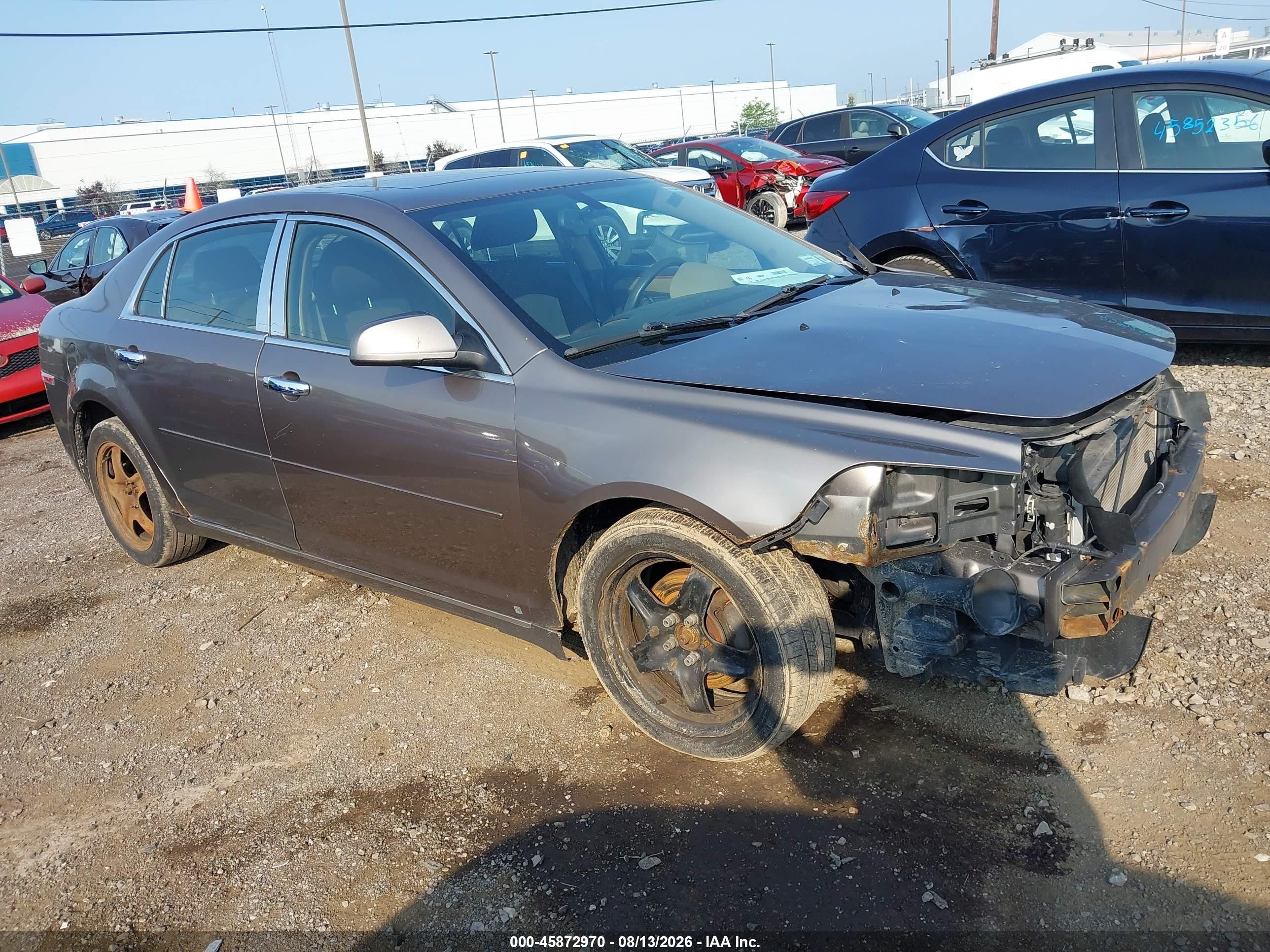 2010 Chevrolet Malibu Lt Brown vin: 1G1ZC5EBXAF208982