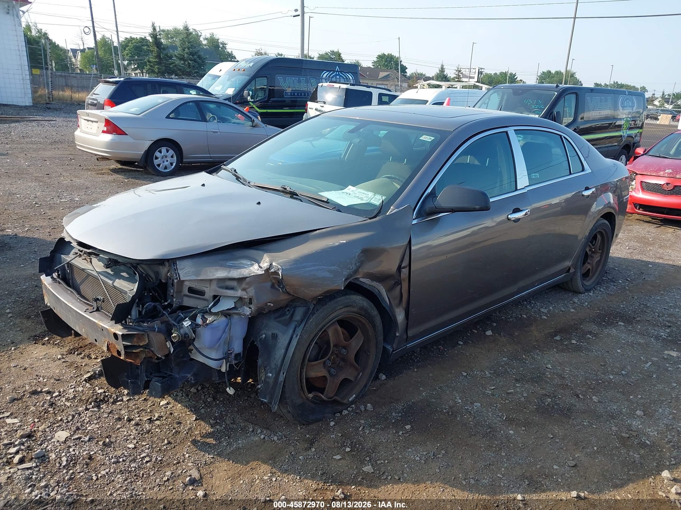 2010 Chevrolet Malibu Lt Коричневый vin: 1G1ZC5EBXAF208982