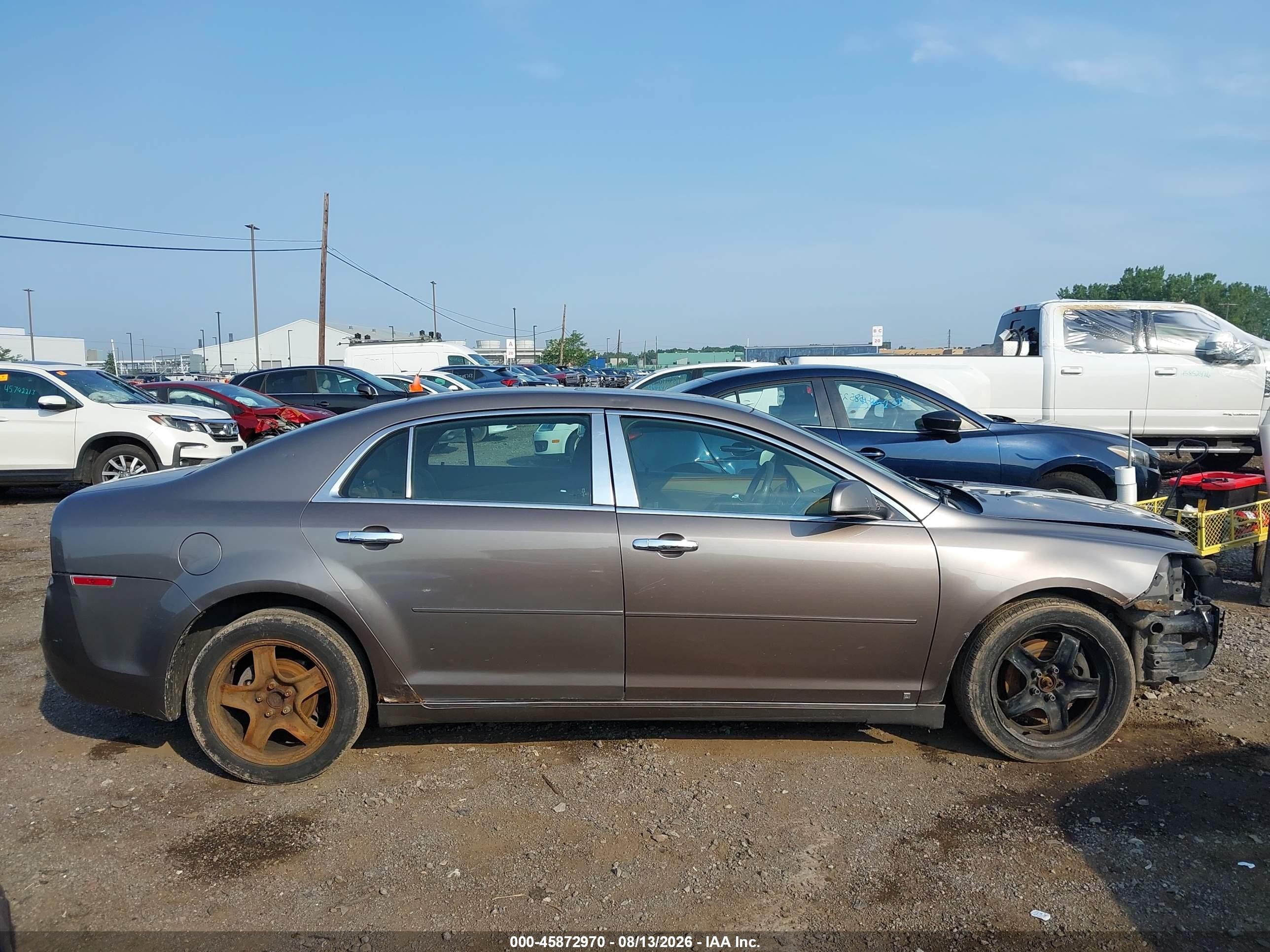 2010 Chevrolet Malibu Lt Коричневый vin: 1G1ZC5EBXAF208982