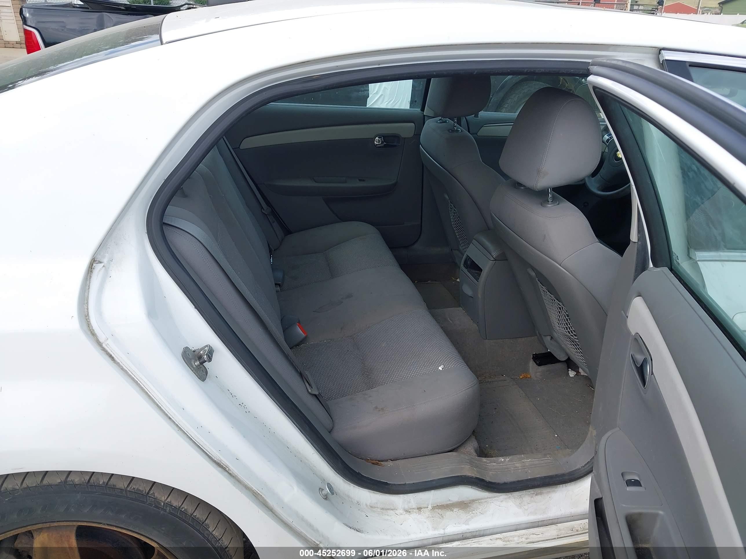 2010 Chevrolet Malibu Lt White vin: 1G1ZC5EBXAF258975