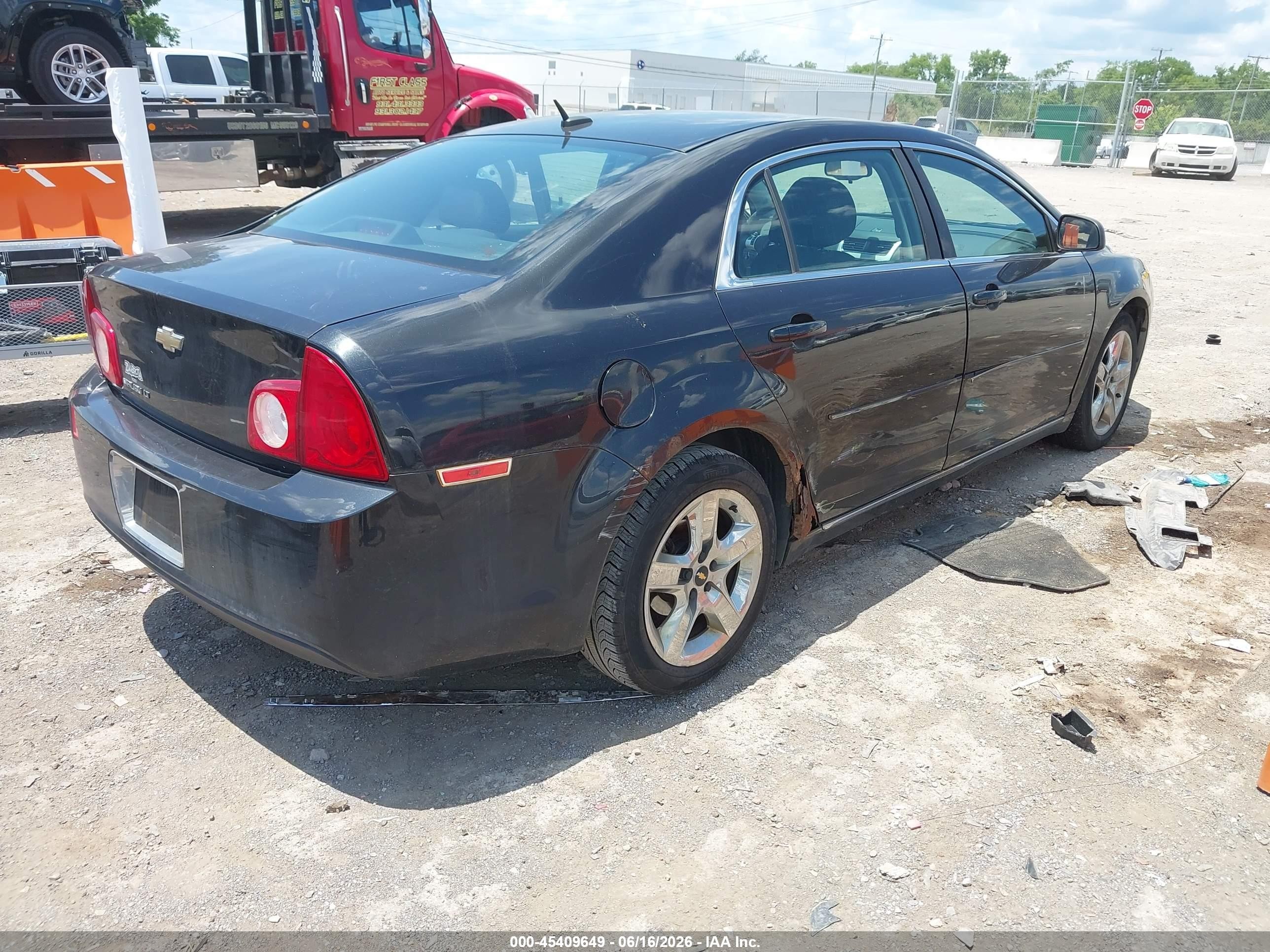 2010 Chevrolet Malibu Lt Black vin: 1G1ZC5EBXAF285755