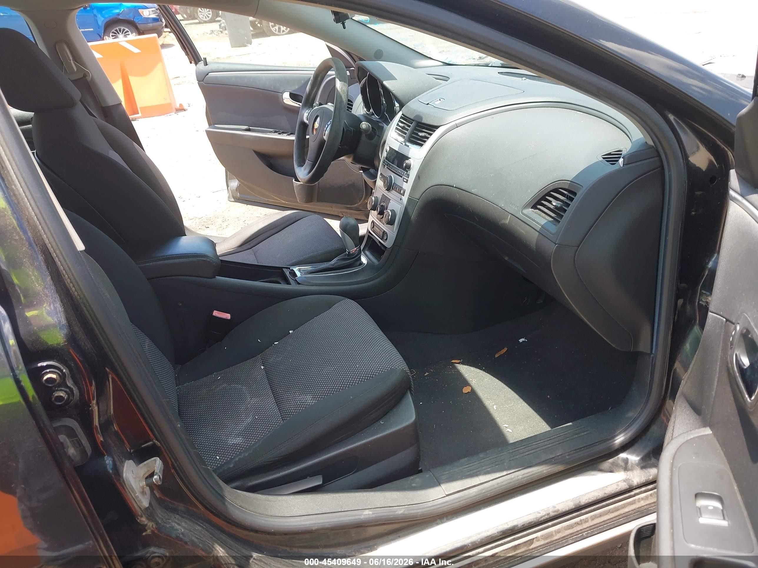 2010 Chevrolet Malibu Lt Black vin: 1G1ZC5EBXAF285755