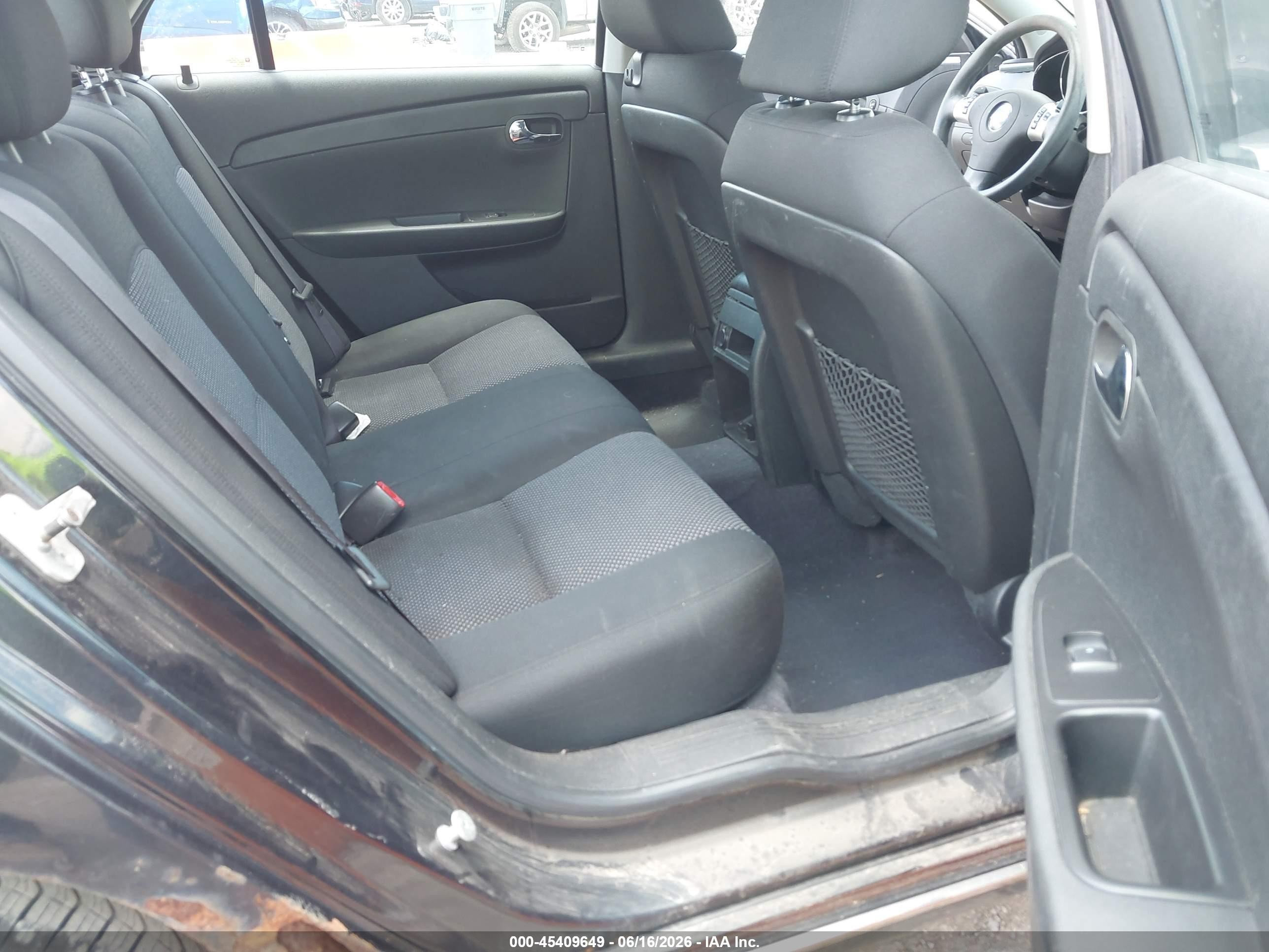 2010 Chevrolet Malibu Lt Black vin: 1G1ZC5EBXAF285755