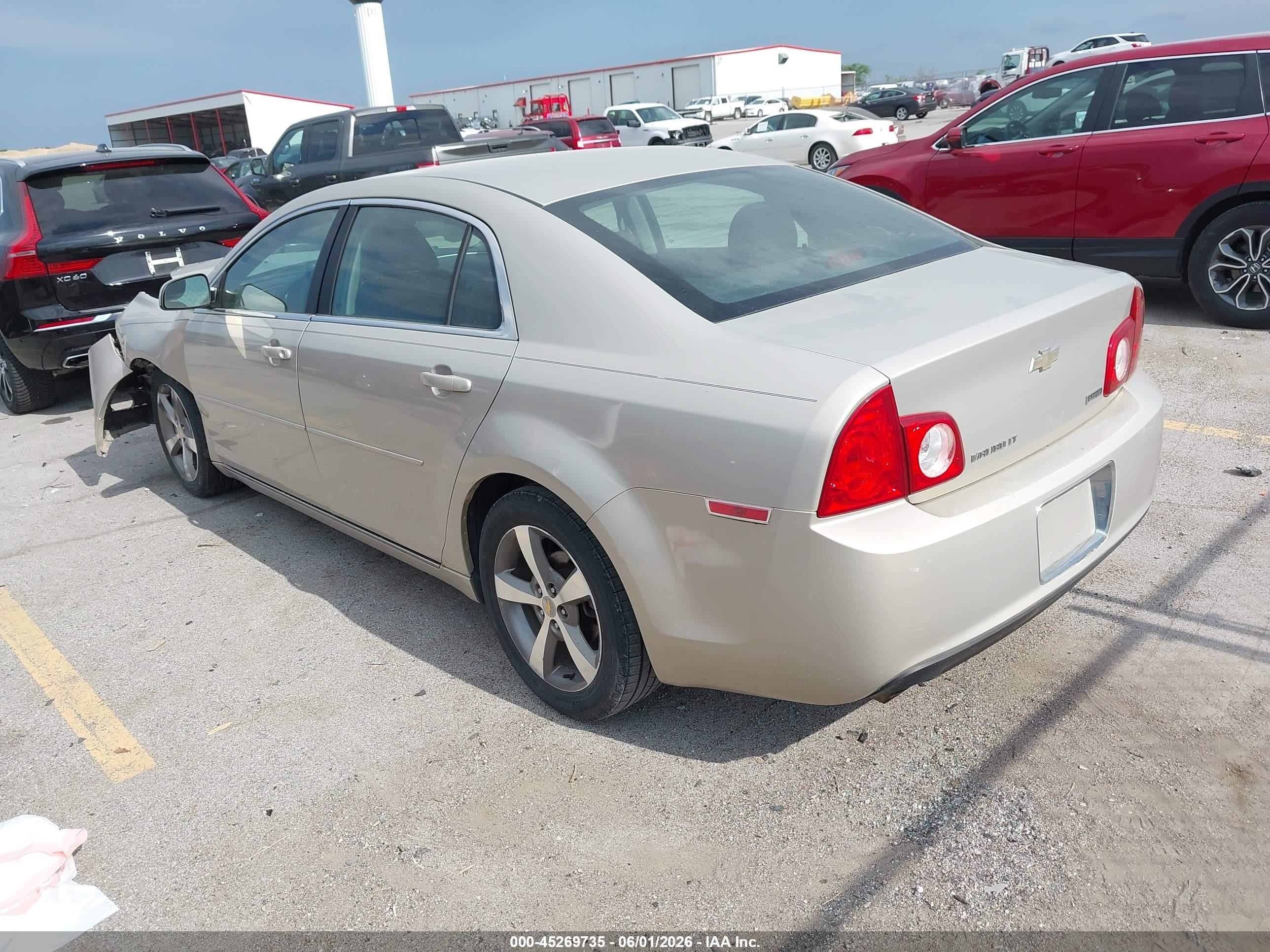2011 Chevrolet Malibu 1lt Gold vin: 1G1ZC5EU0BF119540