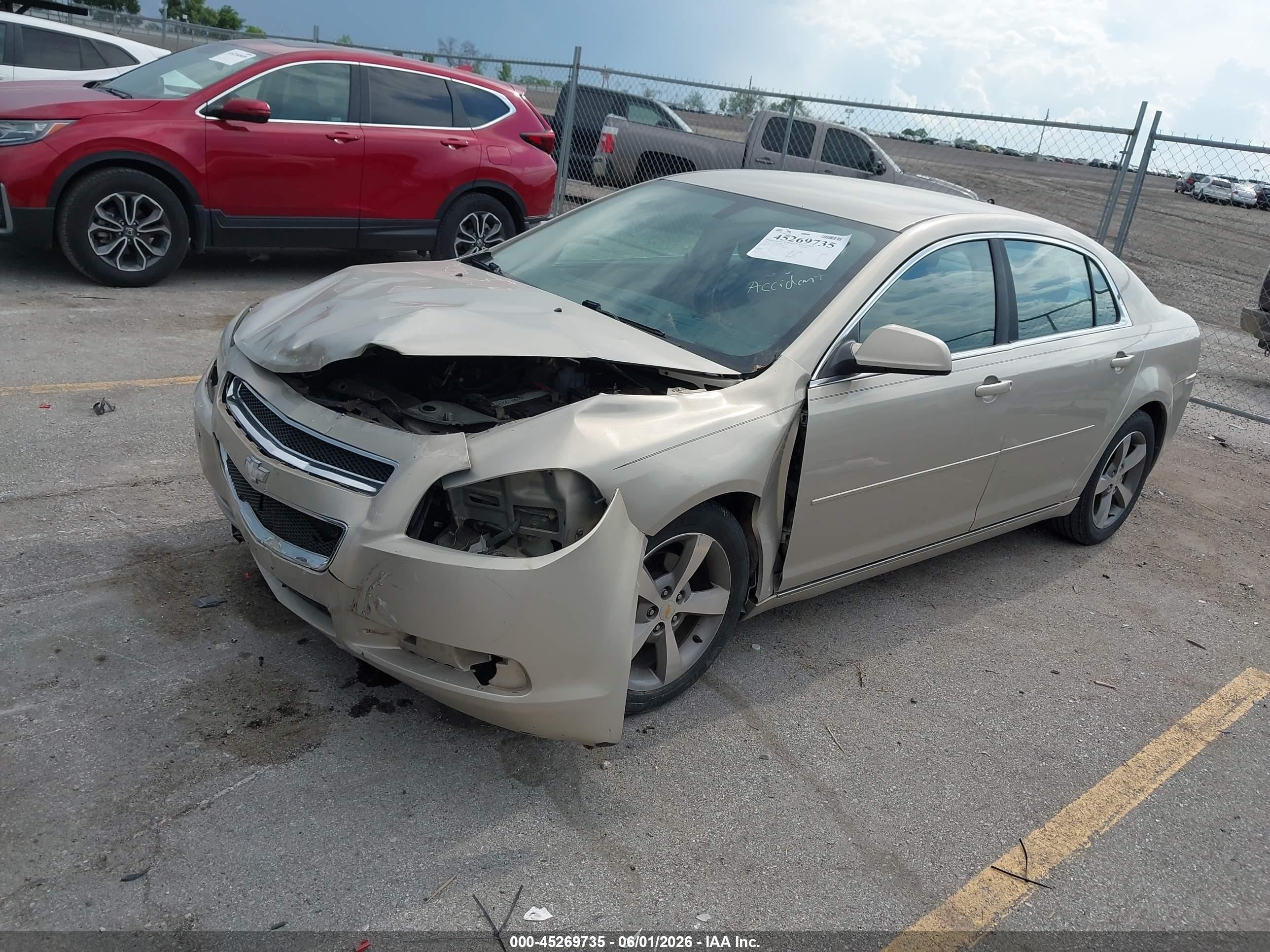 2011 Chevrolet Malibu 1lt Gold vin: 1G1ZC5EU0BF119540