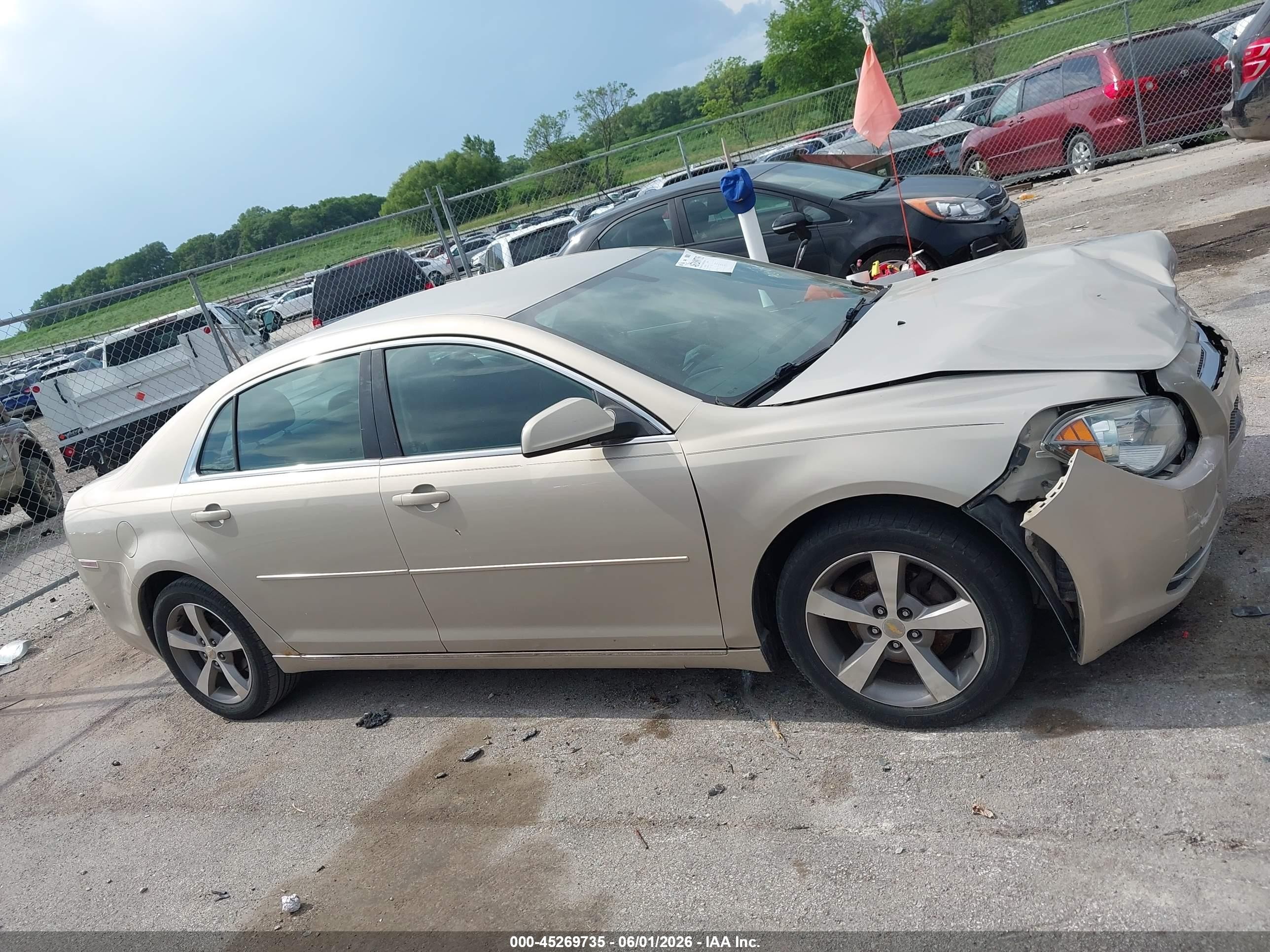 2011 Chevrolet Malibu 1lt Gold vin: 1G1ZC5EU0BF119540